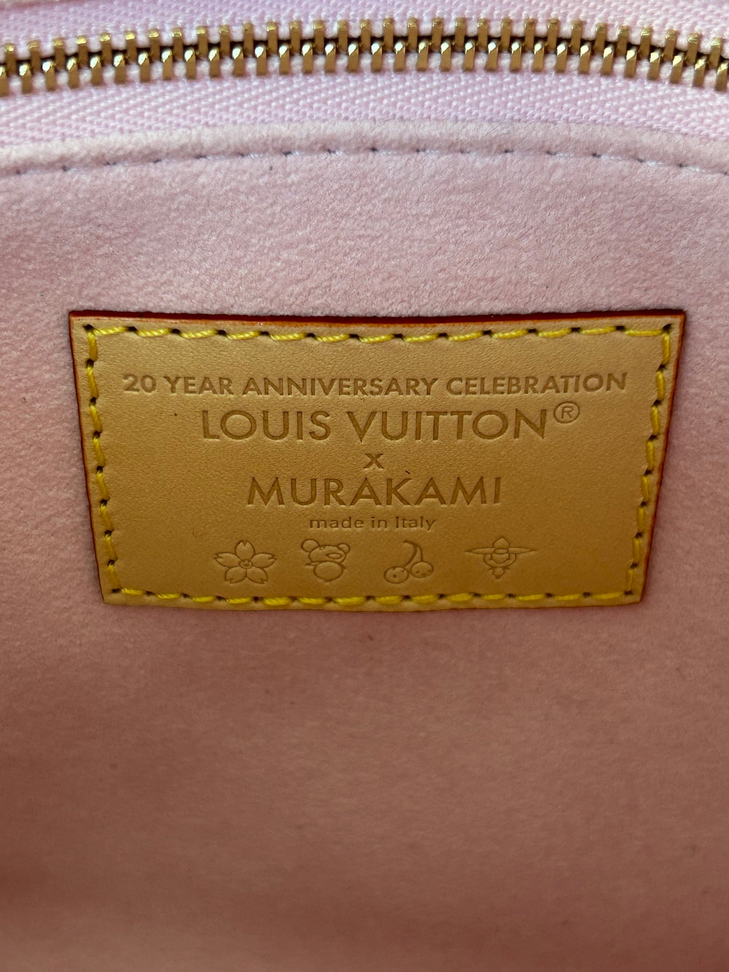 Louis Vuitton Takashi Murakami Brown & Pink OnTheGo PM