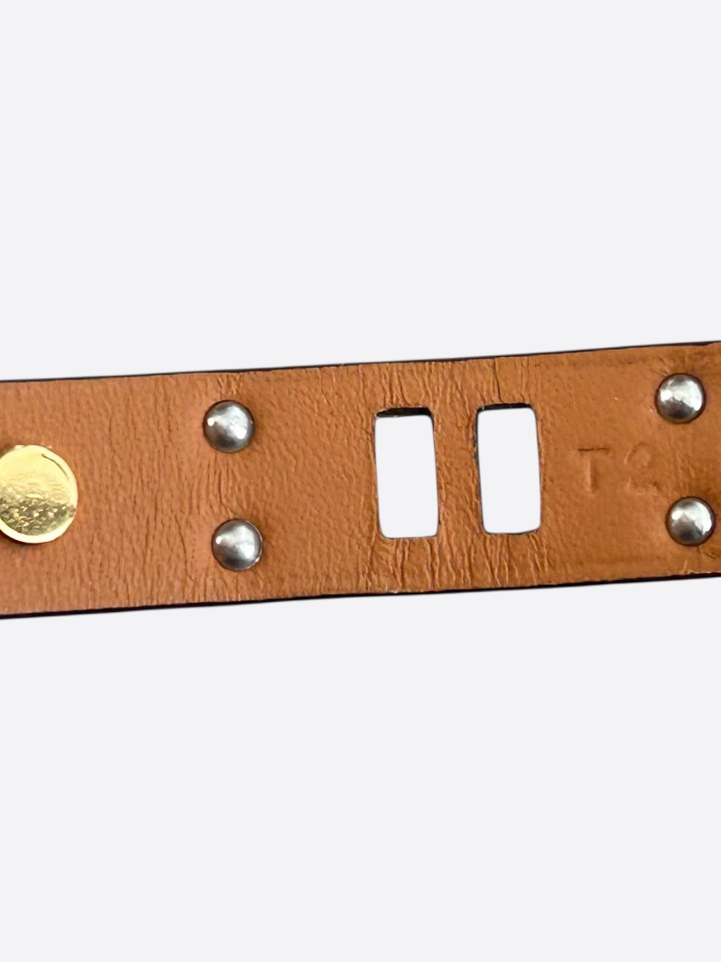 Hermes Grey Swift & Electrum Hardware Curiosite Charm Bracelet