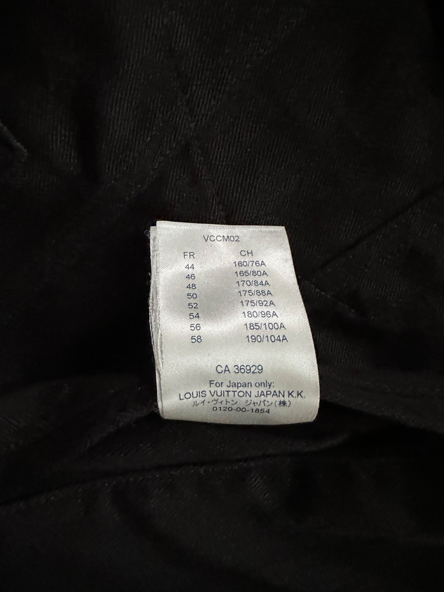 Louis Vuitton Black Monogram Denim Jacket