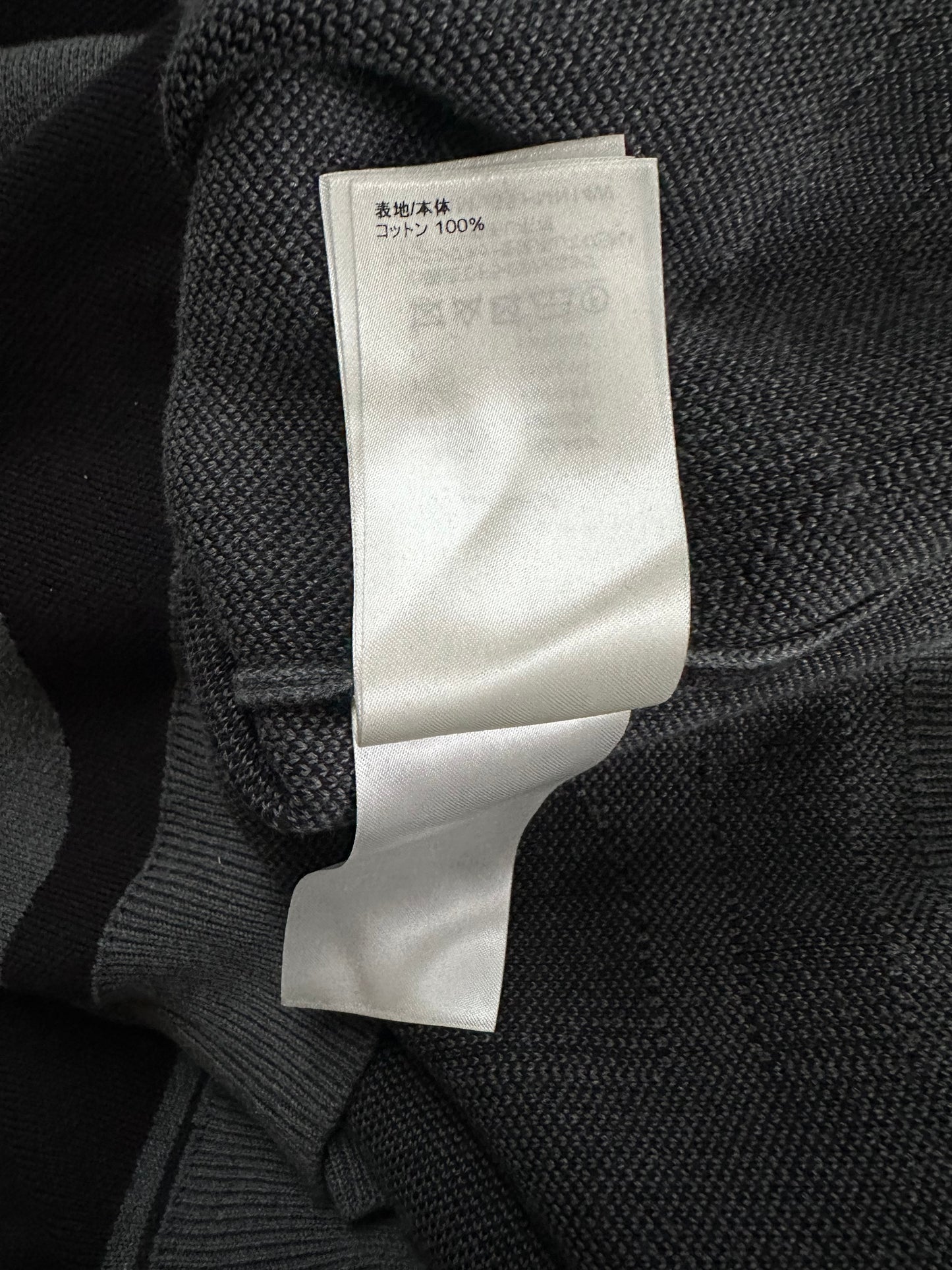 Louis Vuitton Black & Grey Split Monogram Sweater