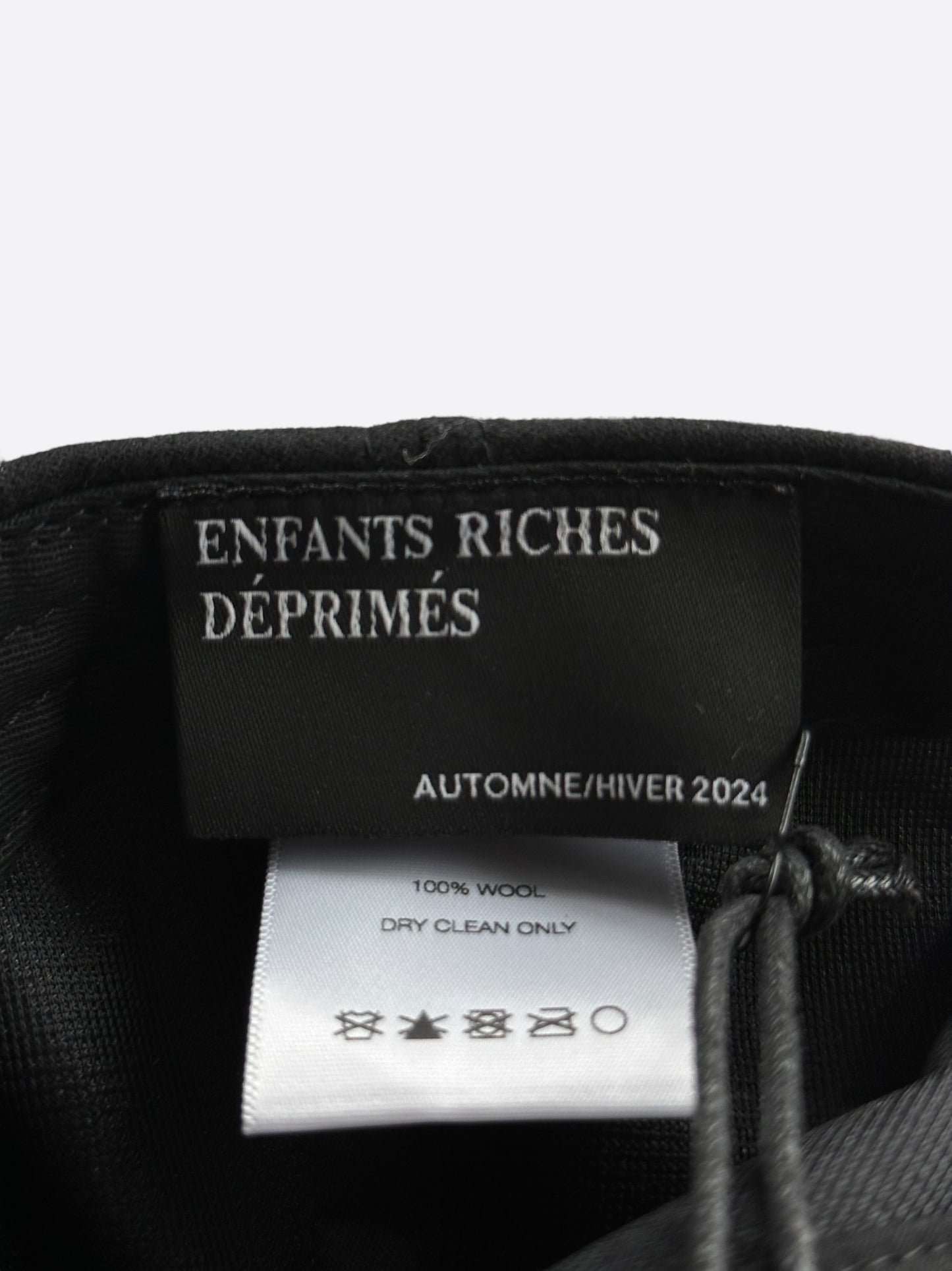Enfants Riches Deprimes Black & White Mute Record Hat