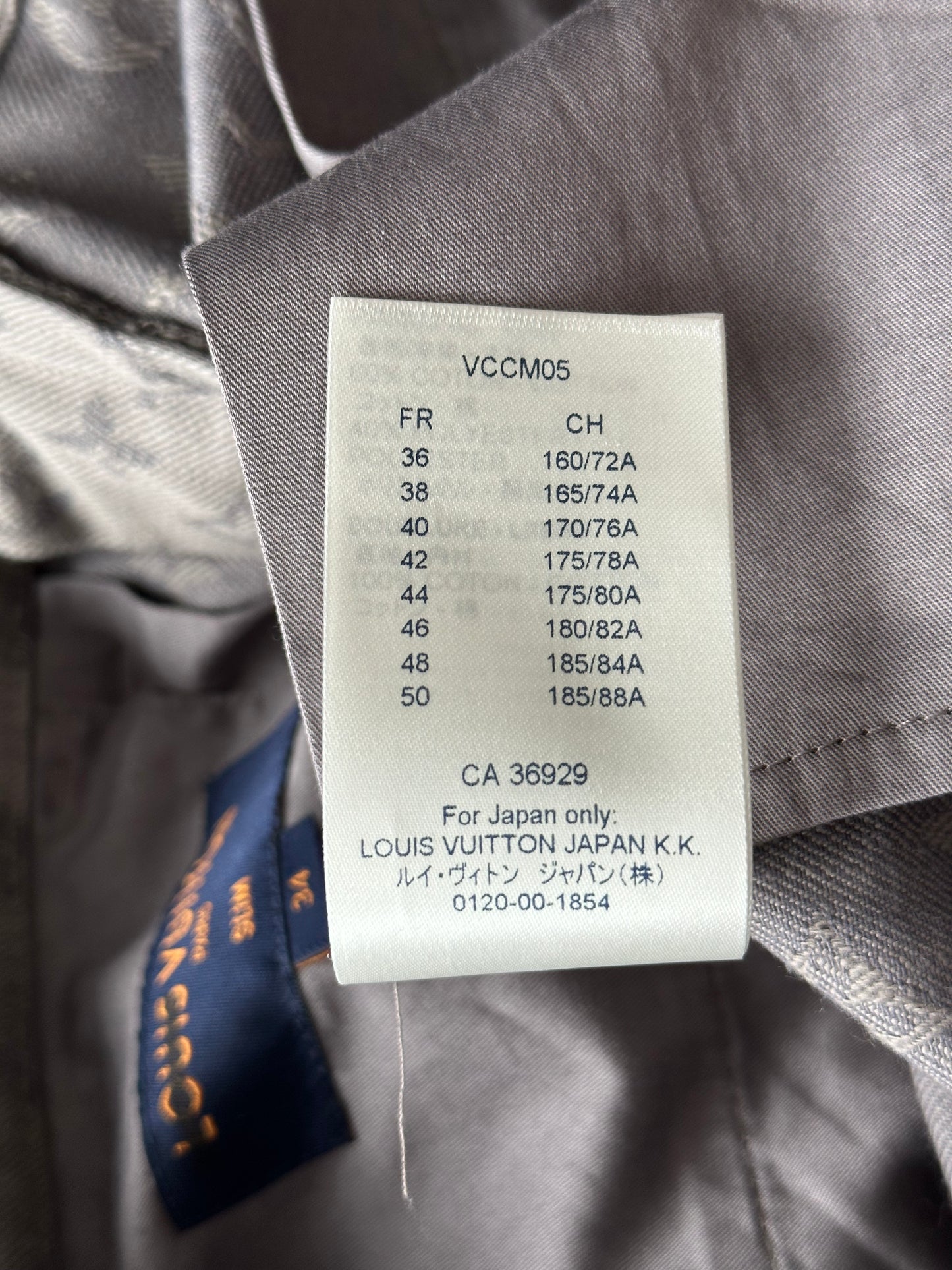 Louis Vuitton Grey Monogram Slim Jeans