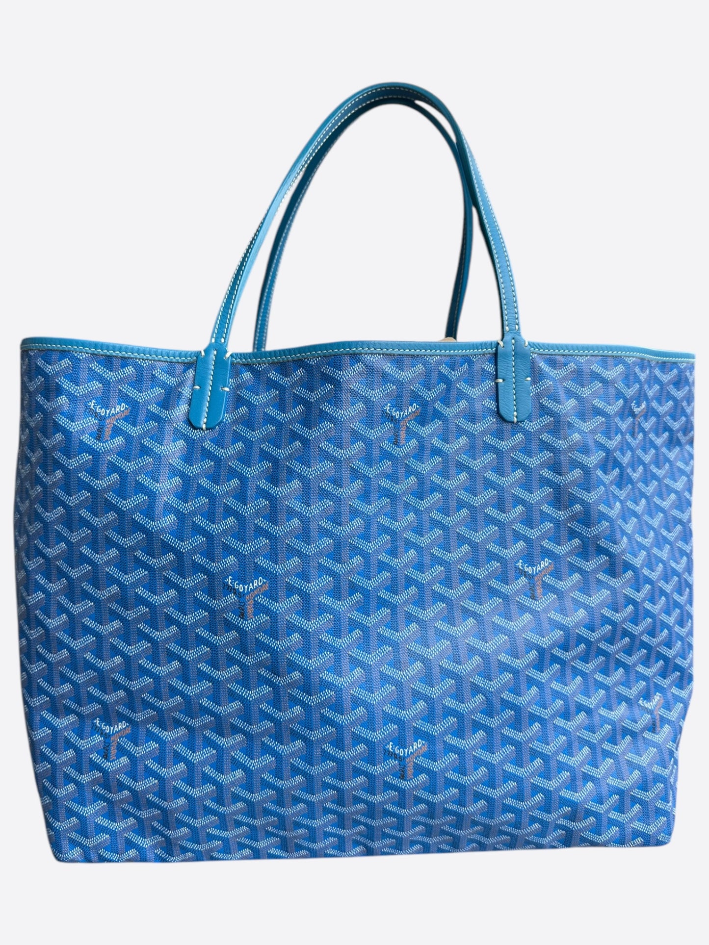 Goyard Blue St Louis Tote
