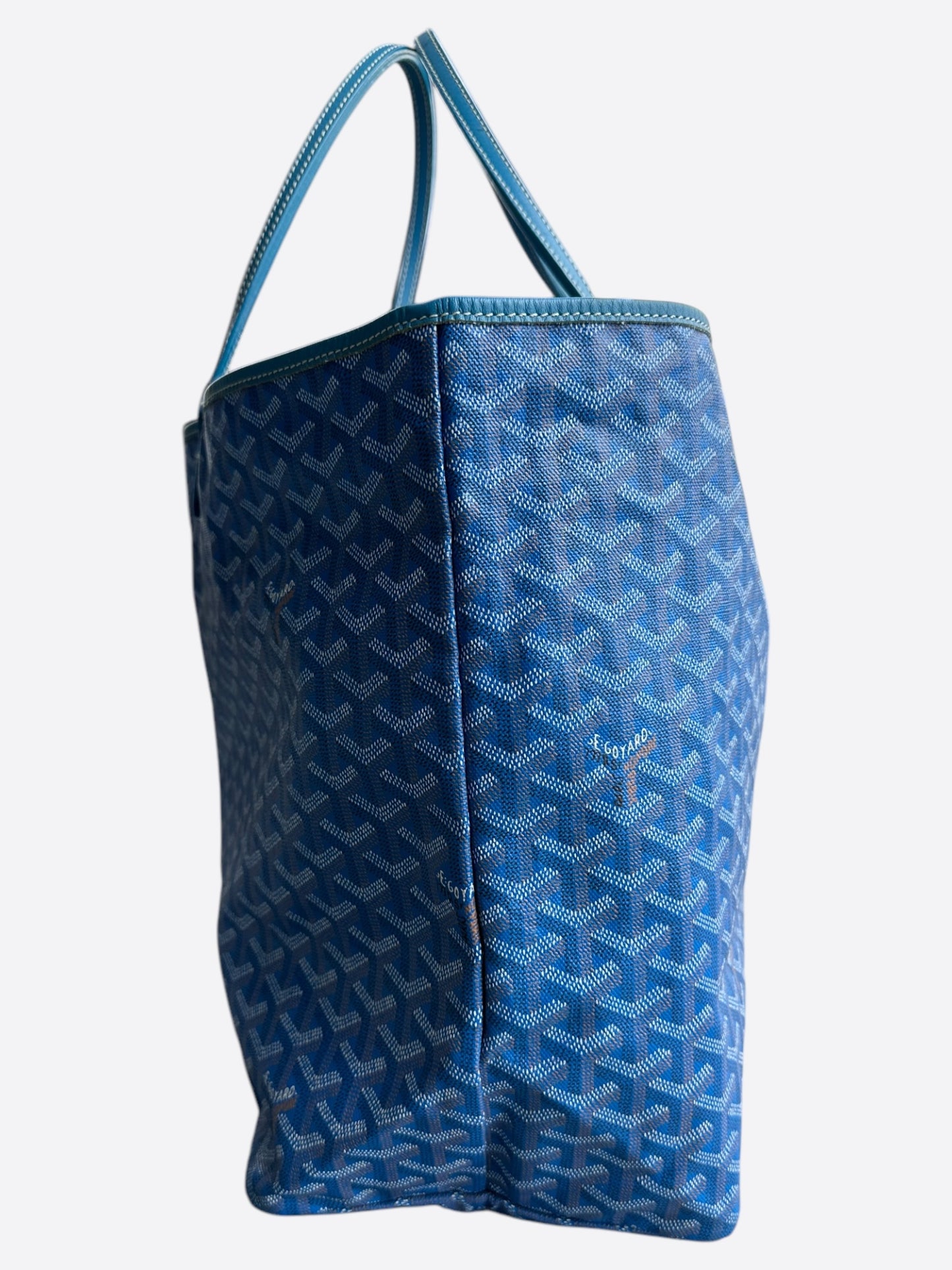 Goyard Blue St Louis Tote