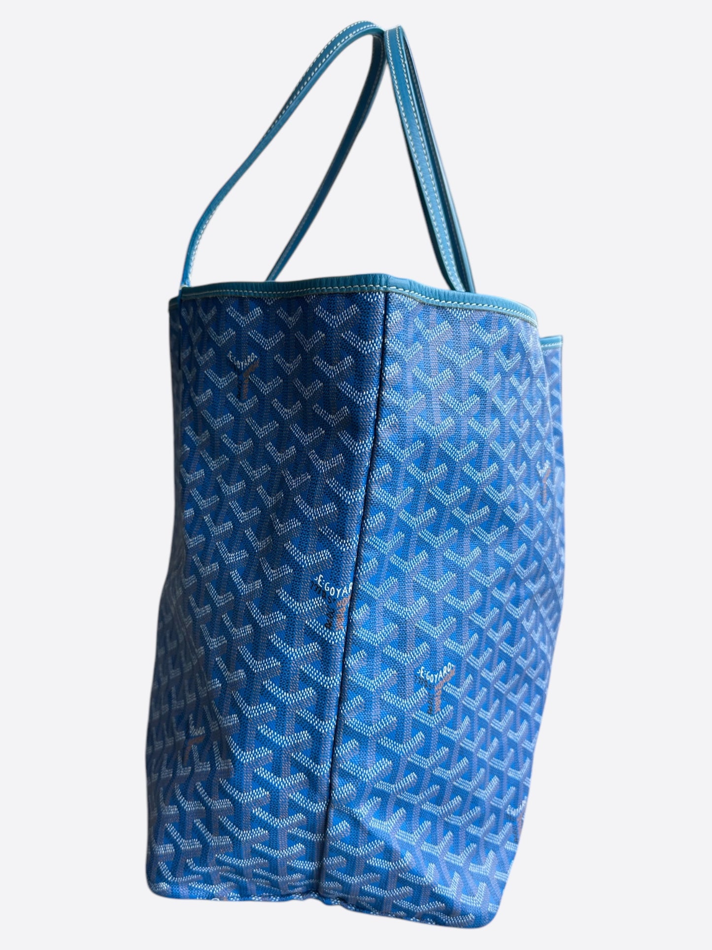 Goyard Blue St Louis Tote