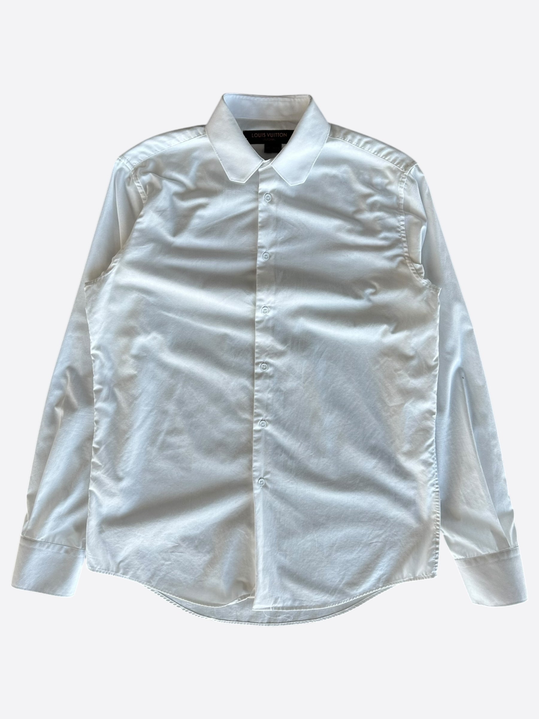 louis vuitton white dress shirt White - Ready-to-Wear - Men