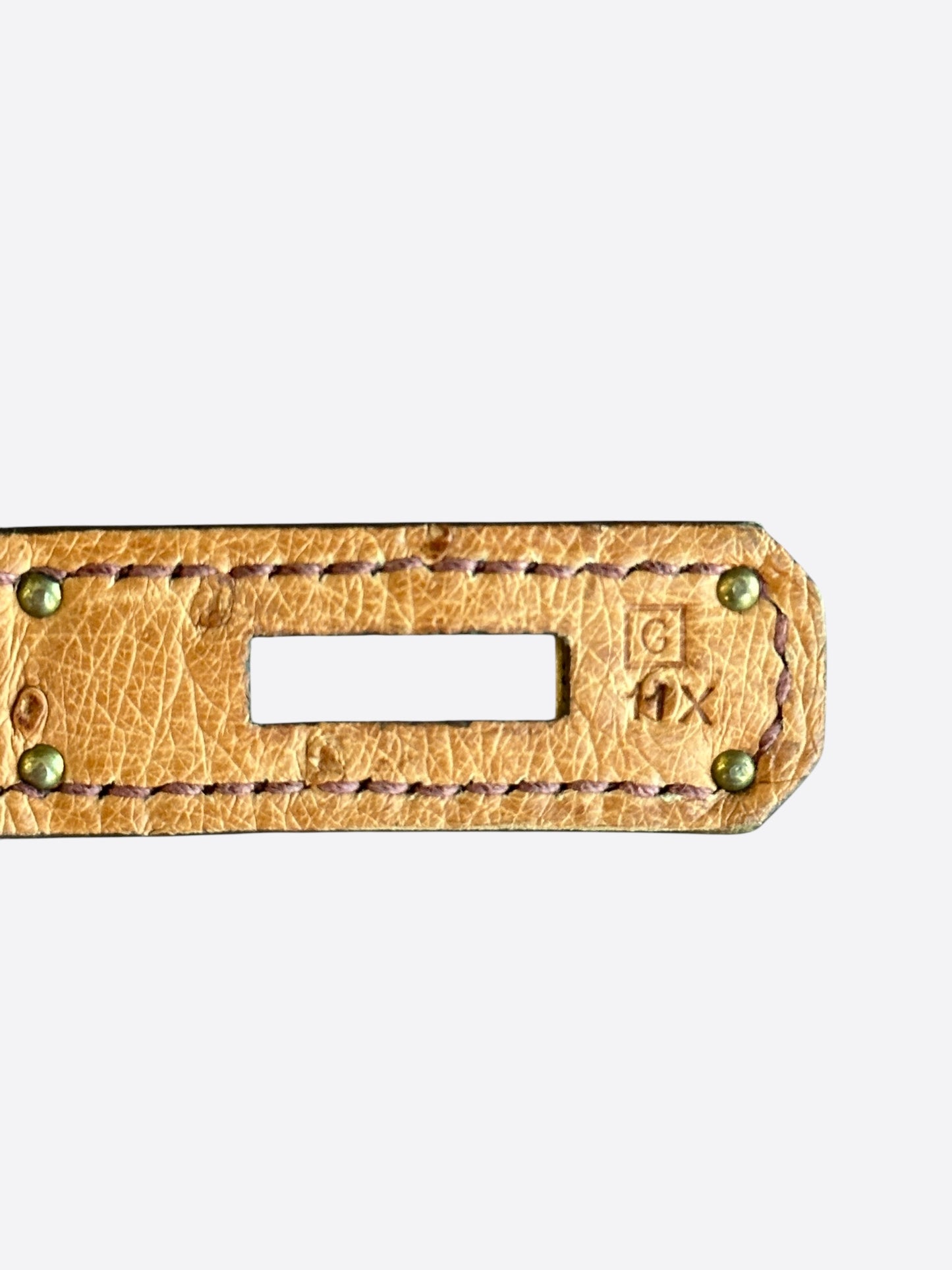 Hermes Brown Ostrich Birkin 30