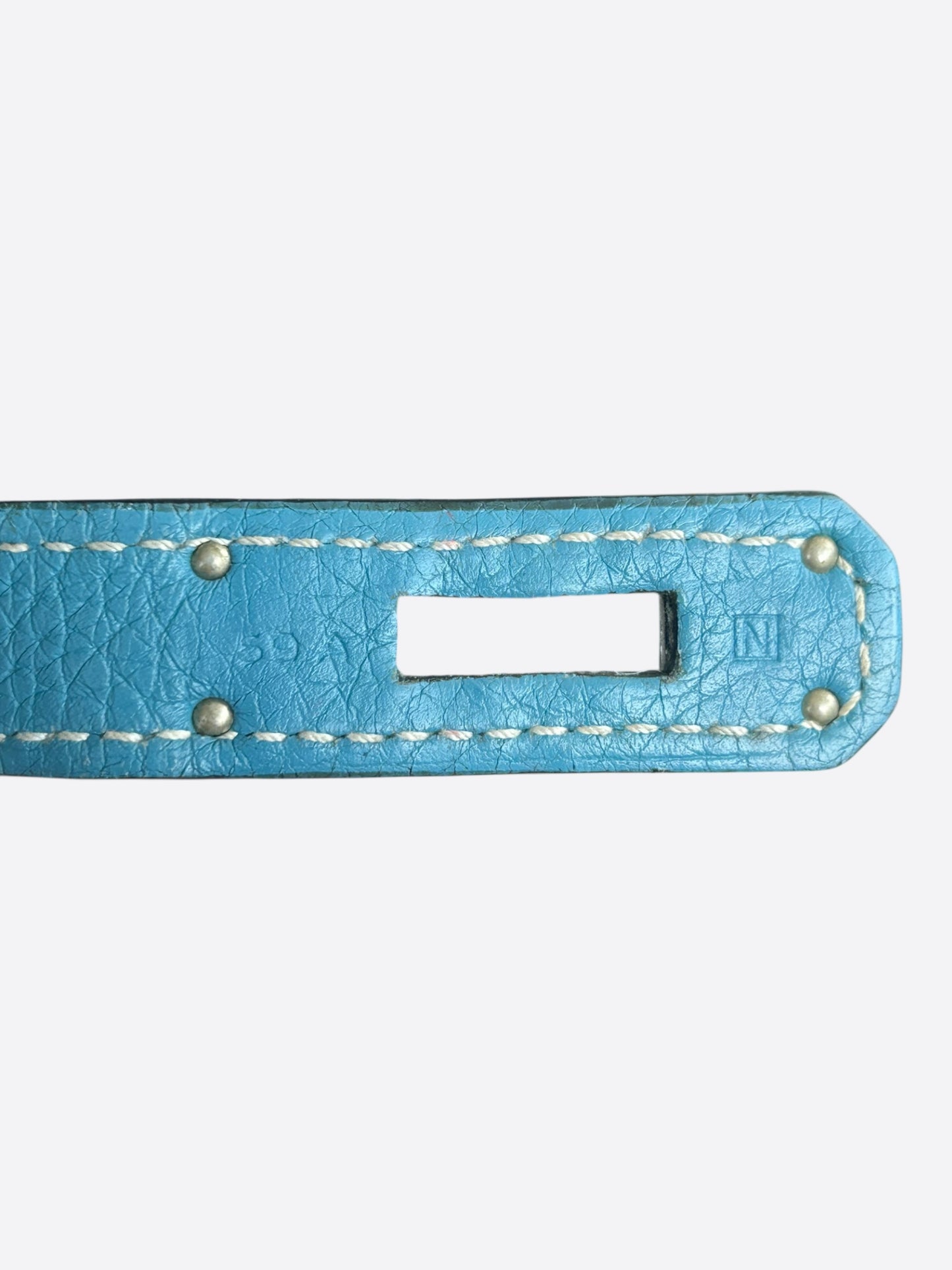 Hermes Blue Jean Togo & Palladium Hardware Birkin 30