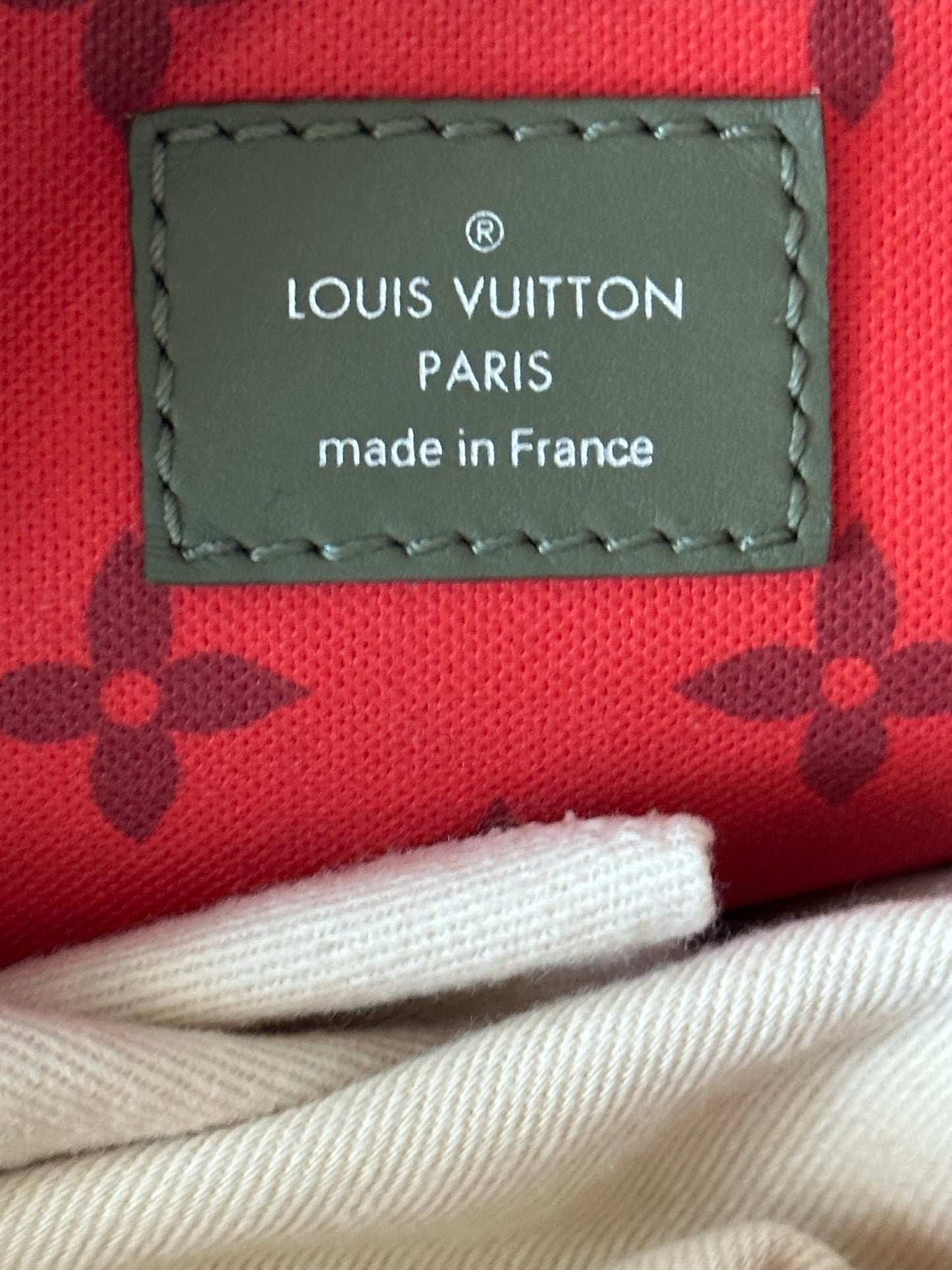 Louis Vuitton Green & Black Monogram Trio Messenger Bag