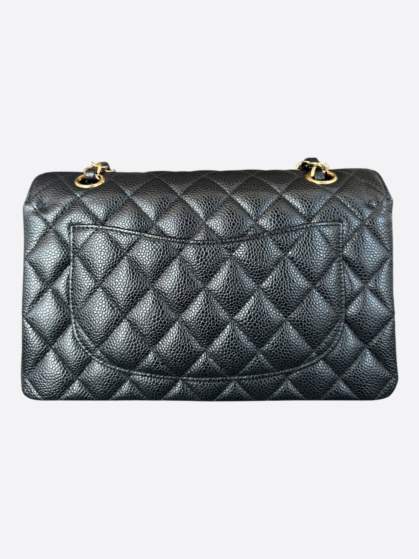 Chanel Black Caviar Quilted Small Flap Bag