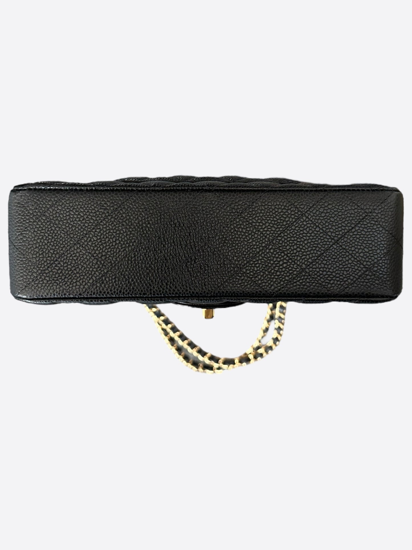 Chanel Black Caviar Quilted Small Flap Bag
