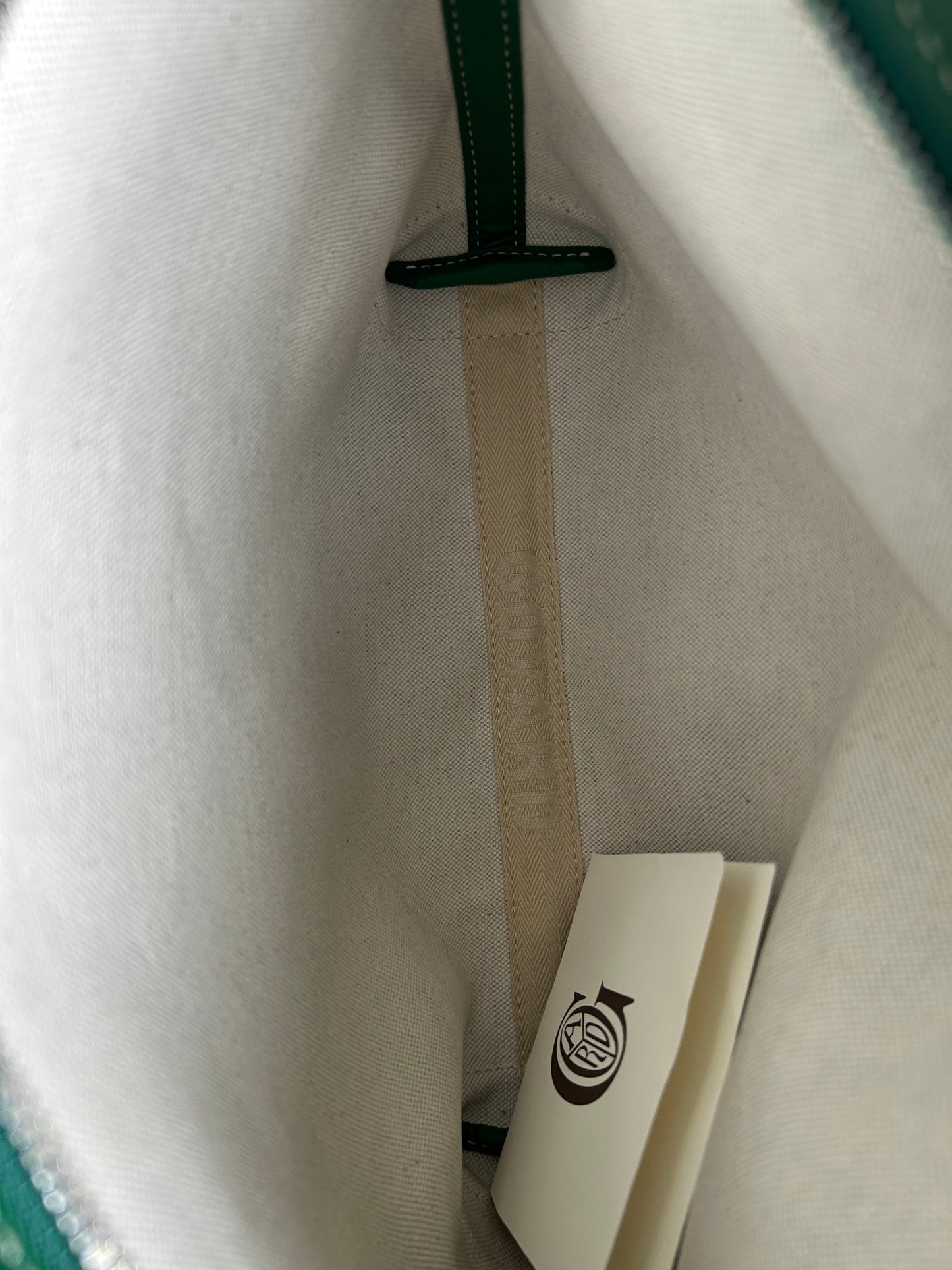 Goyard Green Conti Toiletry Pouch