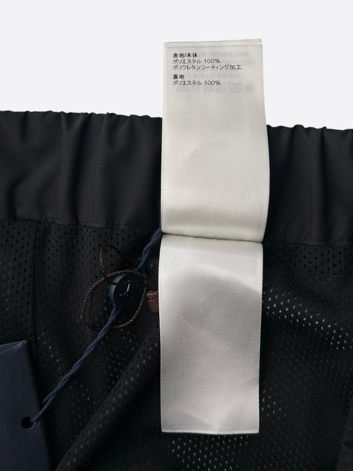 Louis Vuitton Black & Grey 2054 Monogram Heat Reflective Track Pants