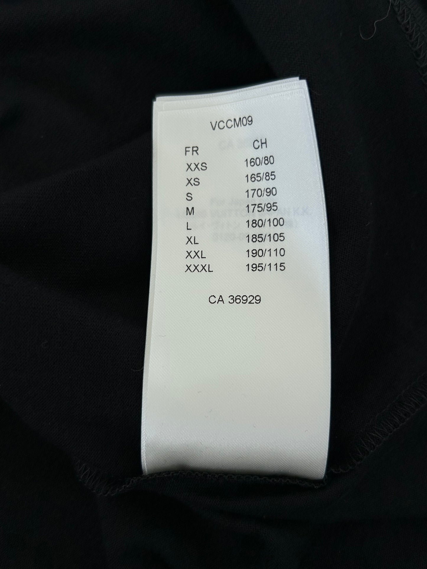 Louis Vuitton Black & White Frequency Logo Embroidered T-Shirt