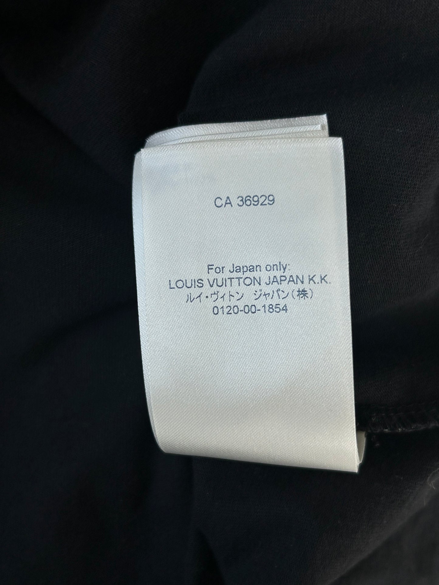 Louis Vuitton Black & White Monogram Gradient T-Shirt