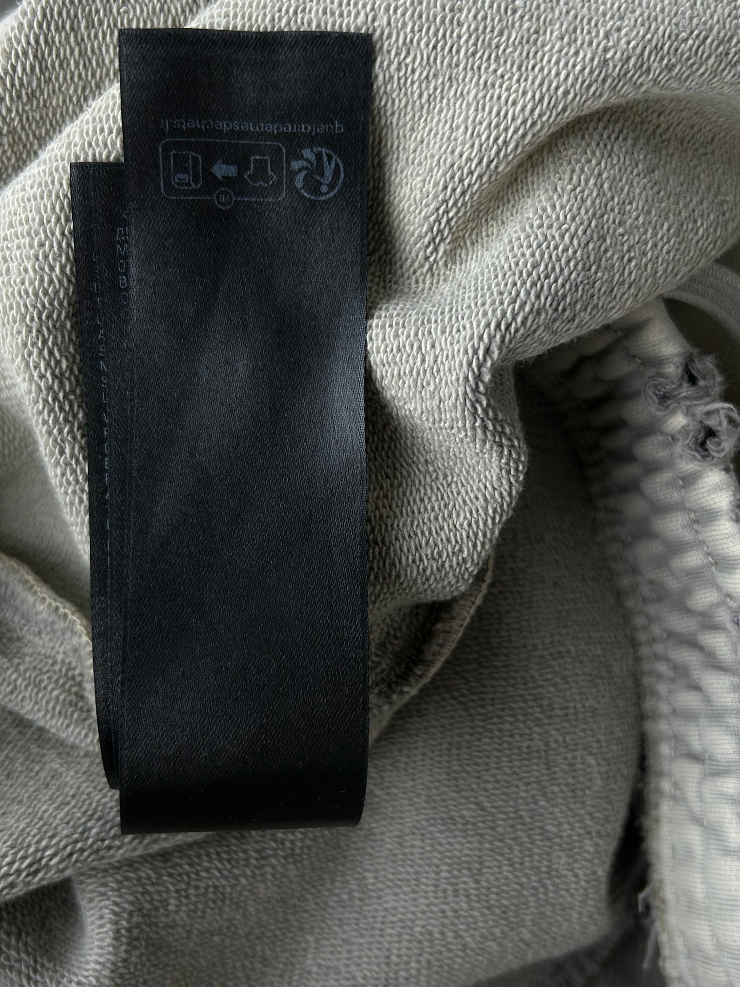 Balenciaga Beige & Black Tattoo Graphic Sweatpants