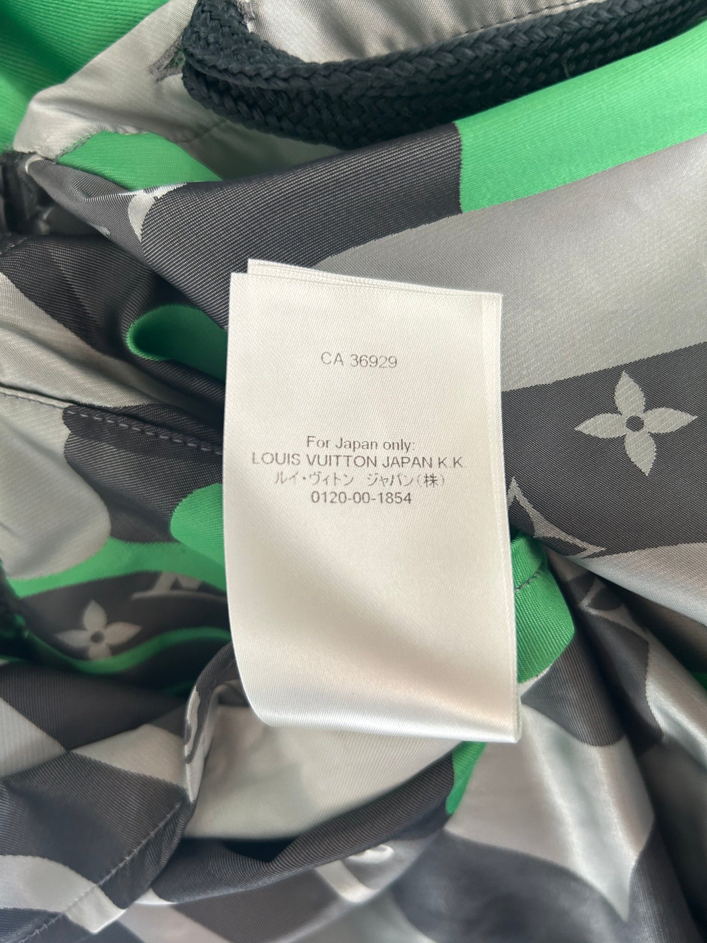 Louis Vuitton KidSuper Camouflage Monogram Face Windbreaker