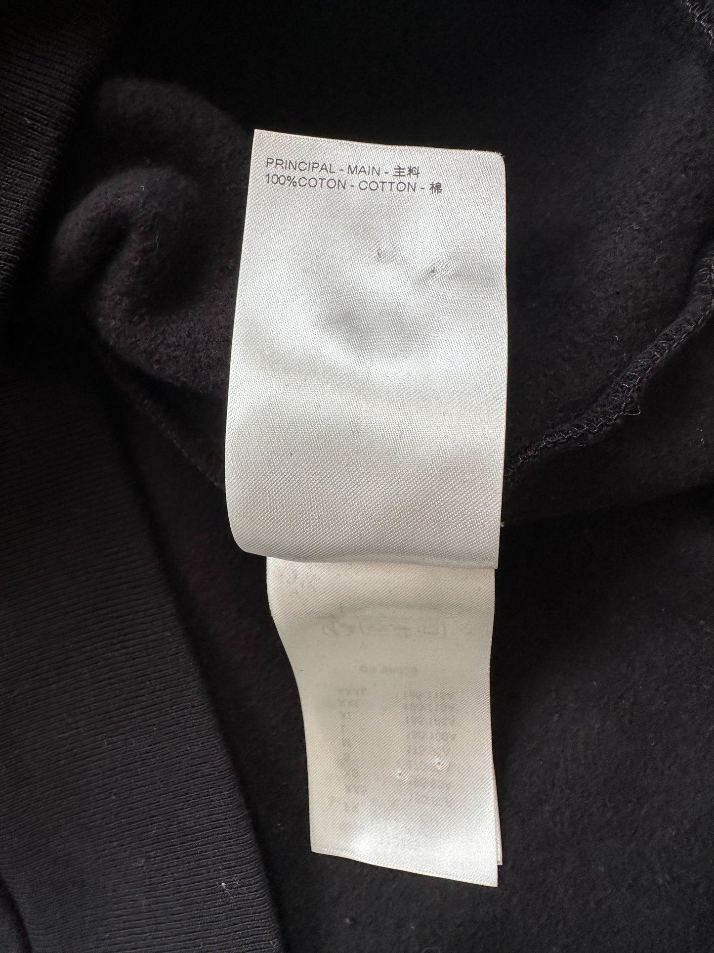 Louis Vuitton Black & Multicolor Gradient Embroidered Monogram Sweater