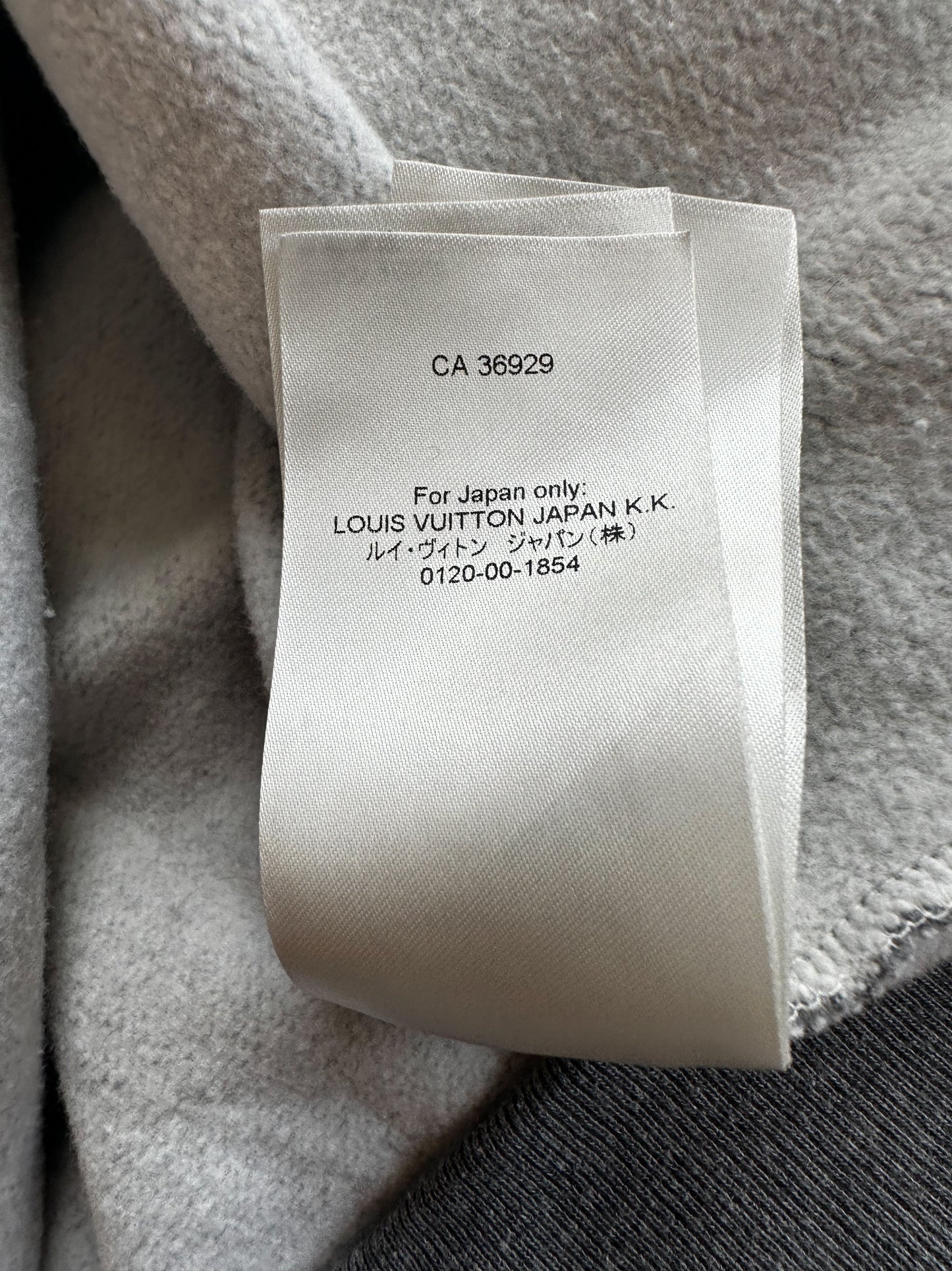 Louis Vuitton Nigo Grey Heart Logo Sweater