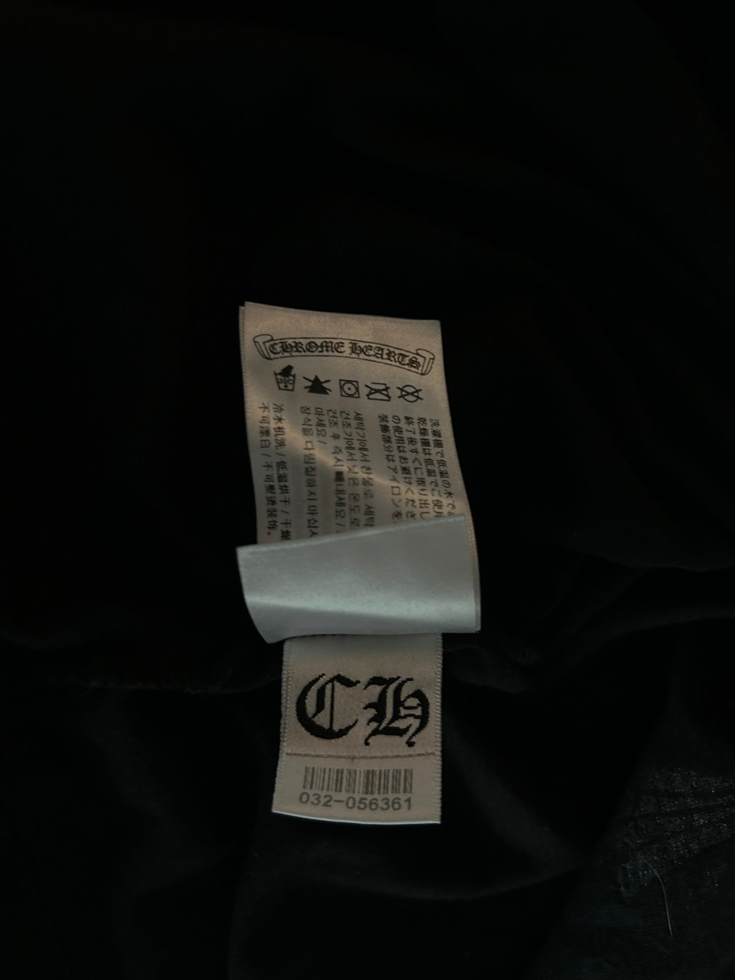 Chrome Hearts Black Multicolor Cross Logo T-Shirt