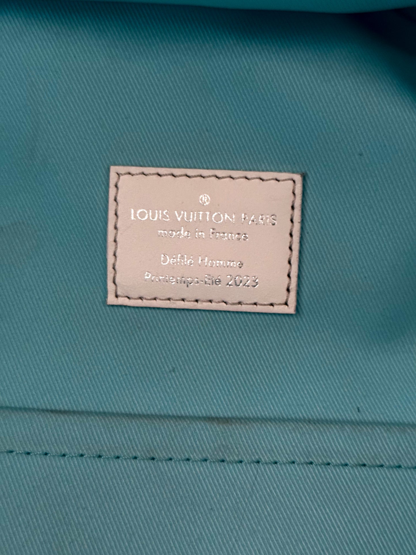 Louis Vuitton White Multicolor Comic Backpack