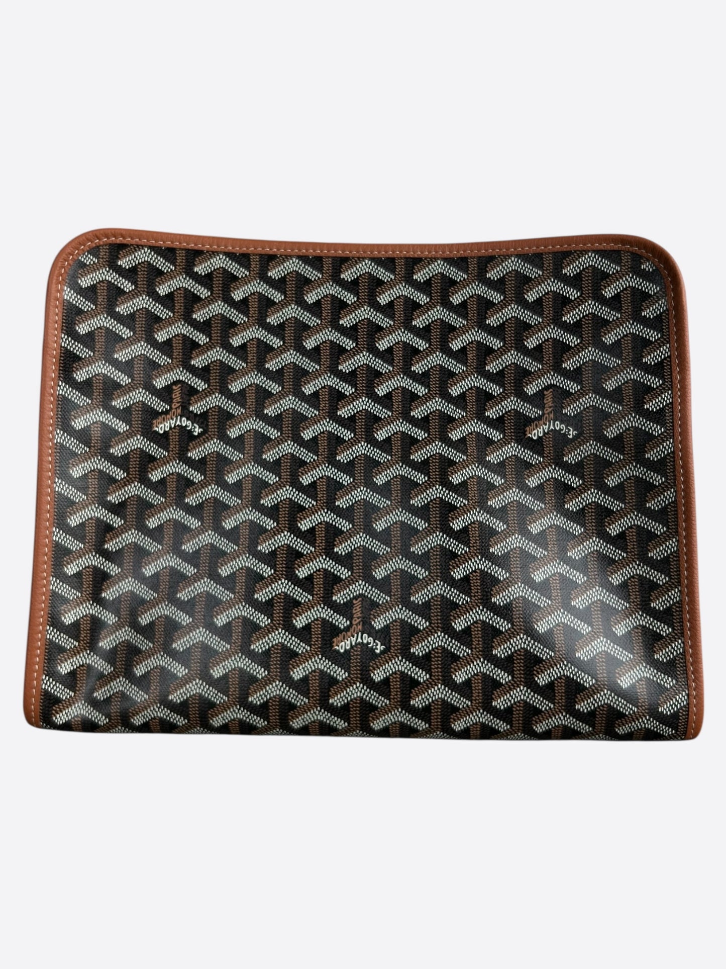Goyard Black & Brown Jouvence GM Toiletry Bag