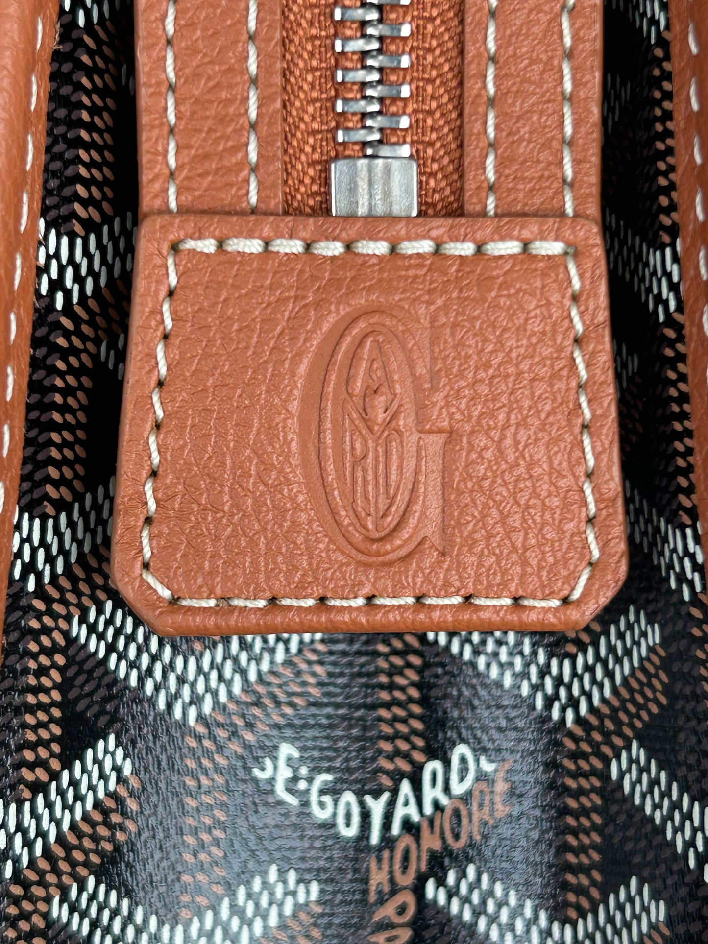 Goyard Black & Brown Jouvence GM Toiletry Bag