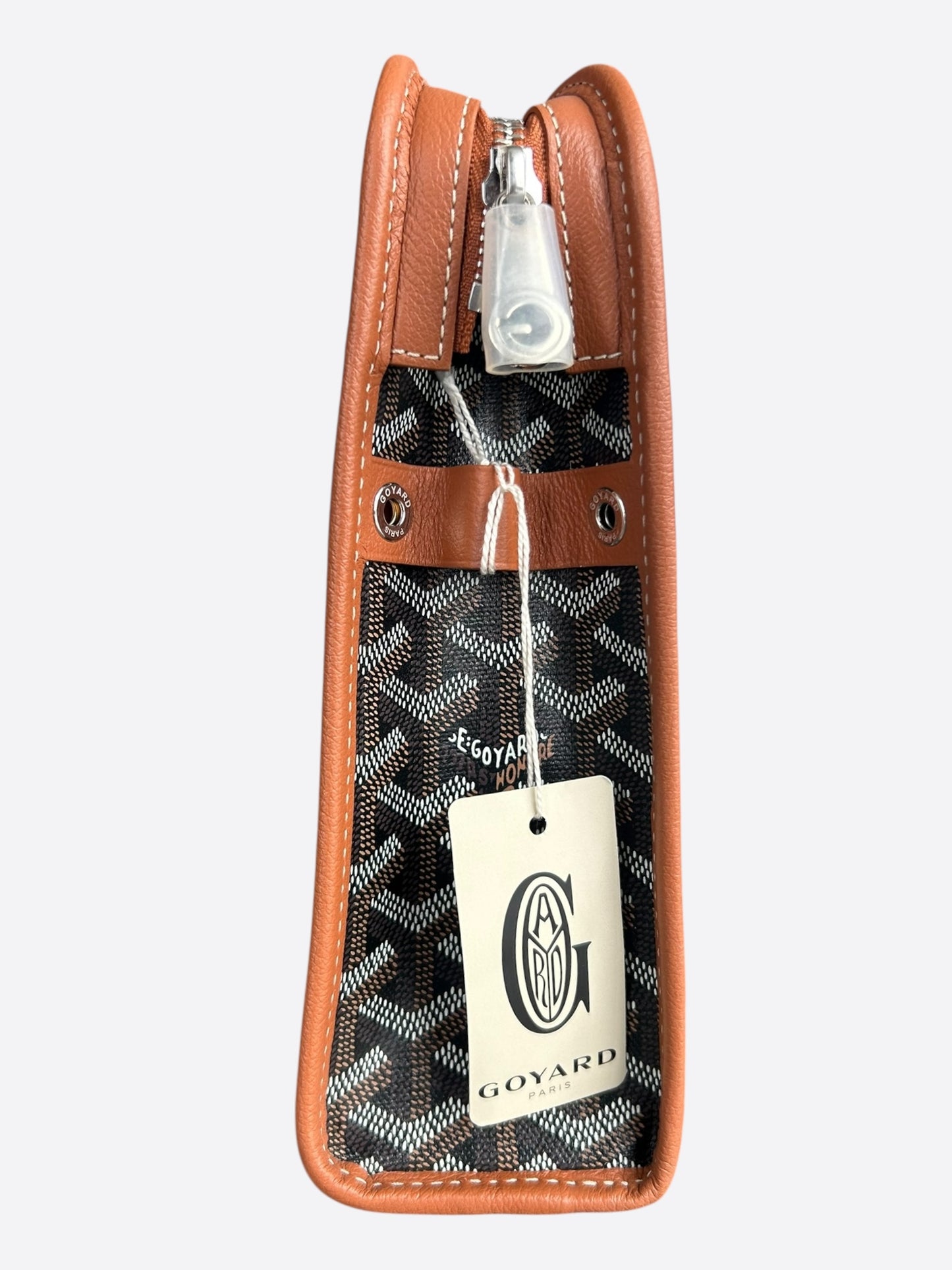 Goyard Black & Brown Jouvence GM Toiletry Bag