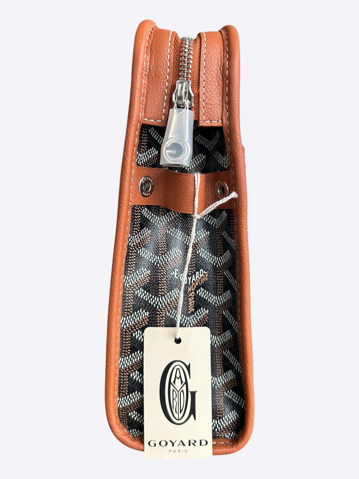 Goyard Black & Brown Jouvence GM Toiletry Bag
