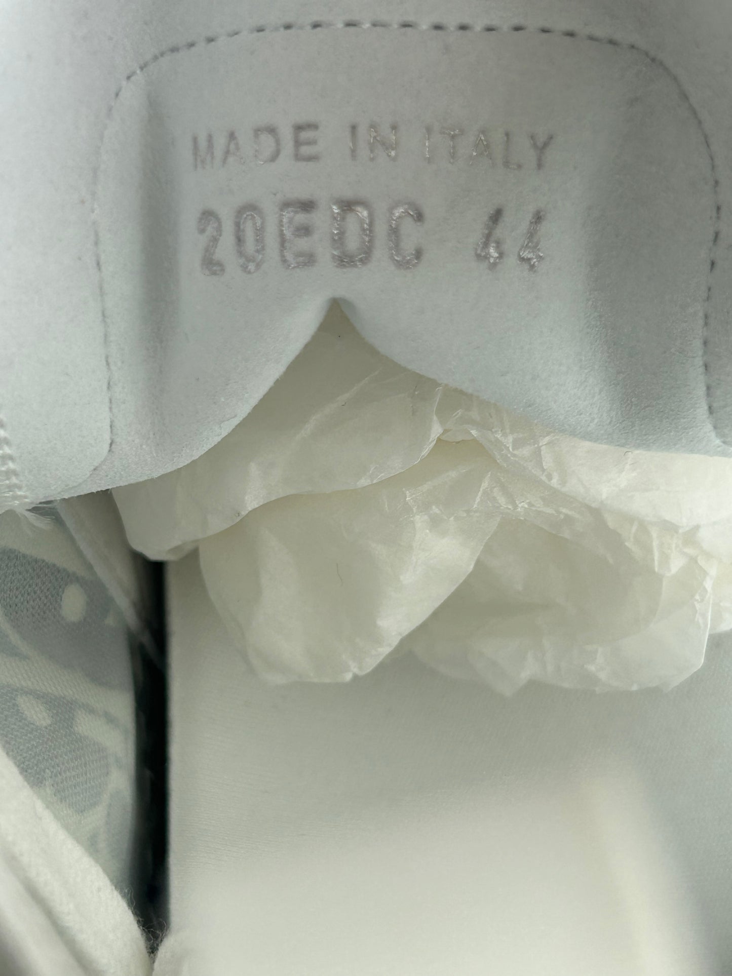 Dior Blue & White Oblique Hightop B23 Sneakers