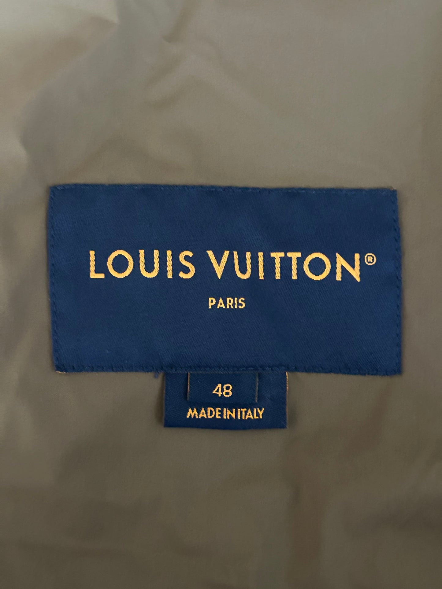 Louis Vuitton Brown Monogram Puffer Jacket