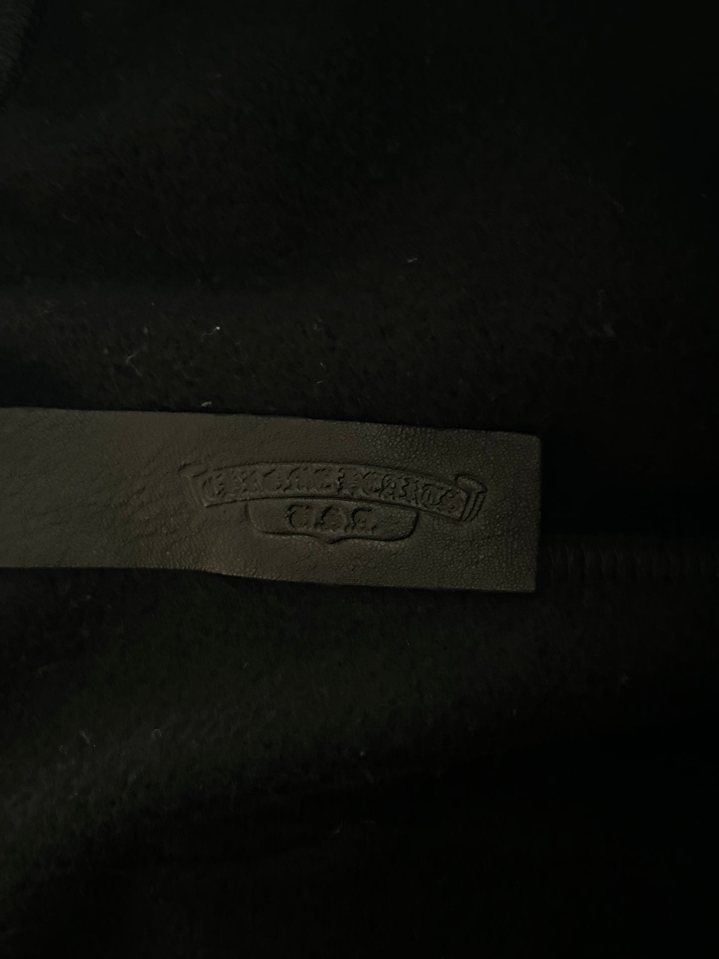 Chrome Hearts Black & White Embroidered Sweatpants