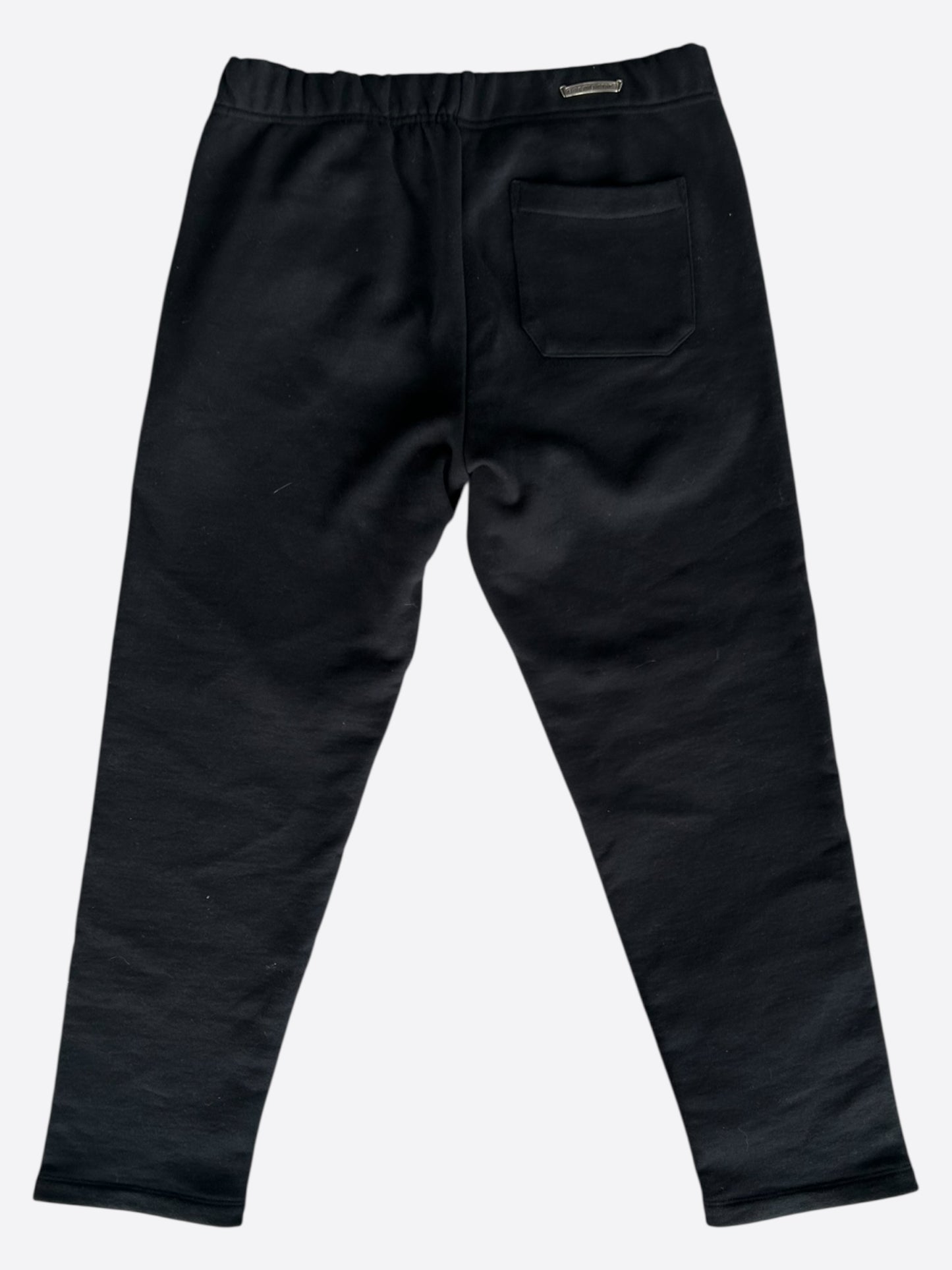 Chrome Hearts Black & White Embroidered Sweatpants