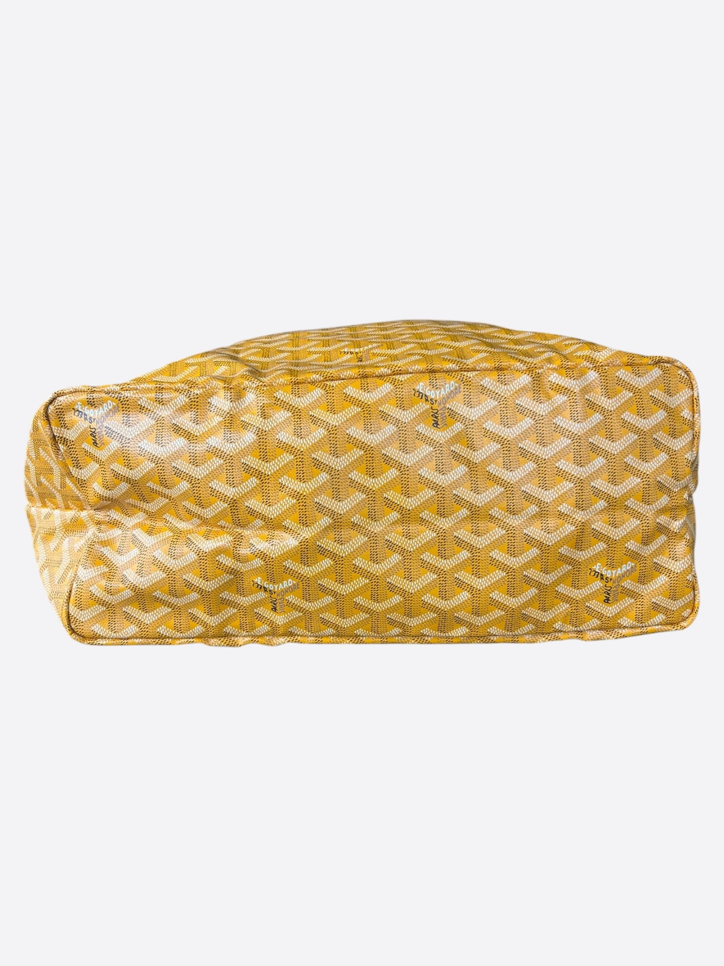 Goyard Yellow St. Louis PM Tote Bag