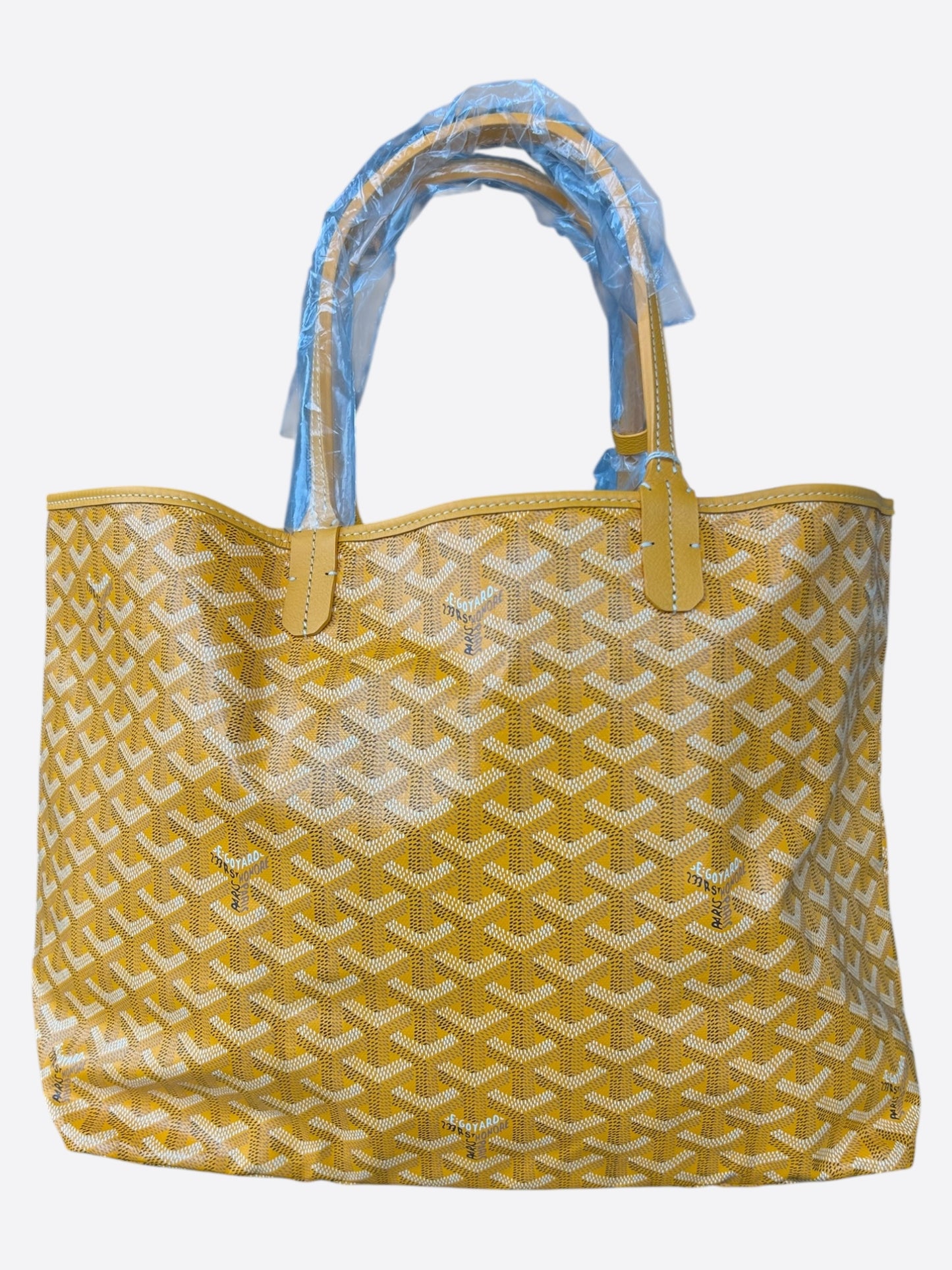Goyard Yellow St. Louis PM Tote Bag