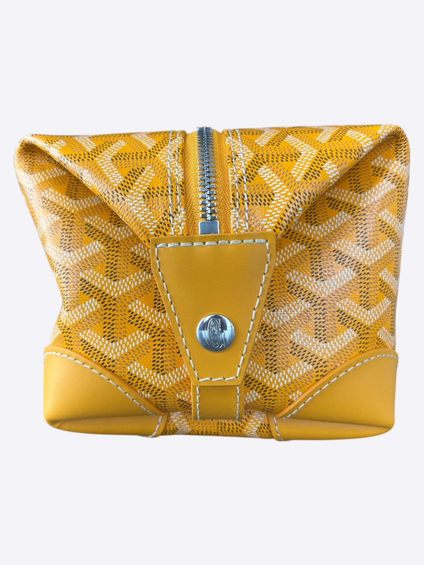 Goyard Yellow Boeing 25 Mini Duffel Bag