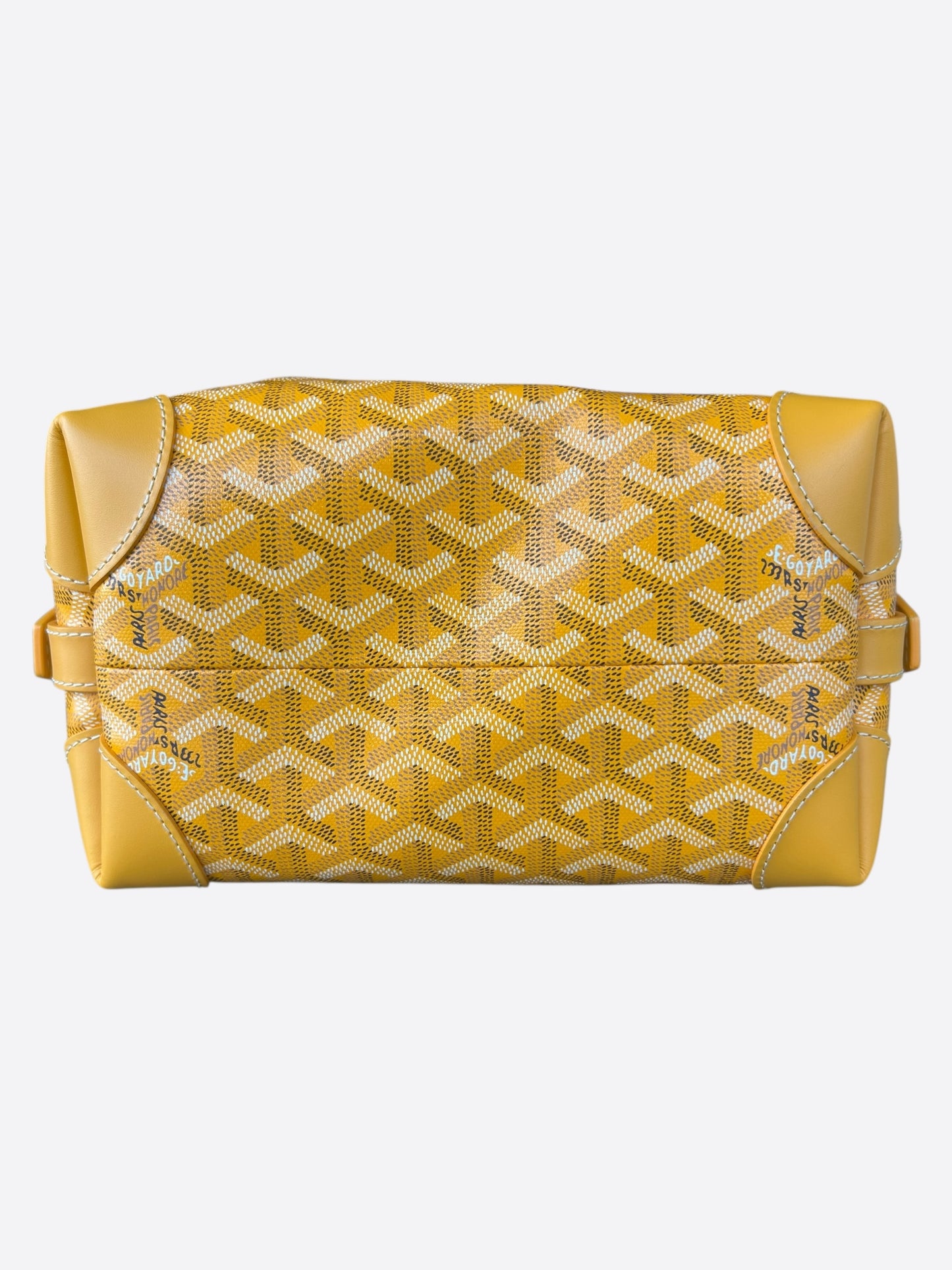 Goyard Yellow Boeing 25 Mini Duffel Bag