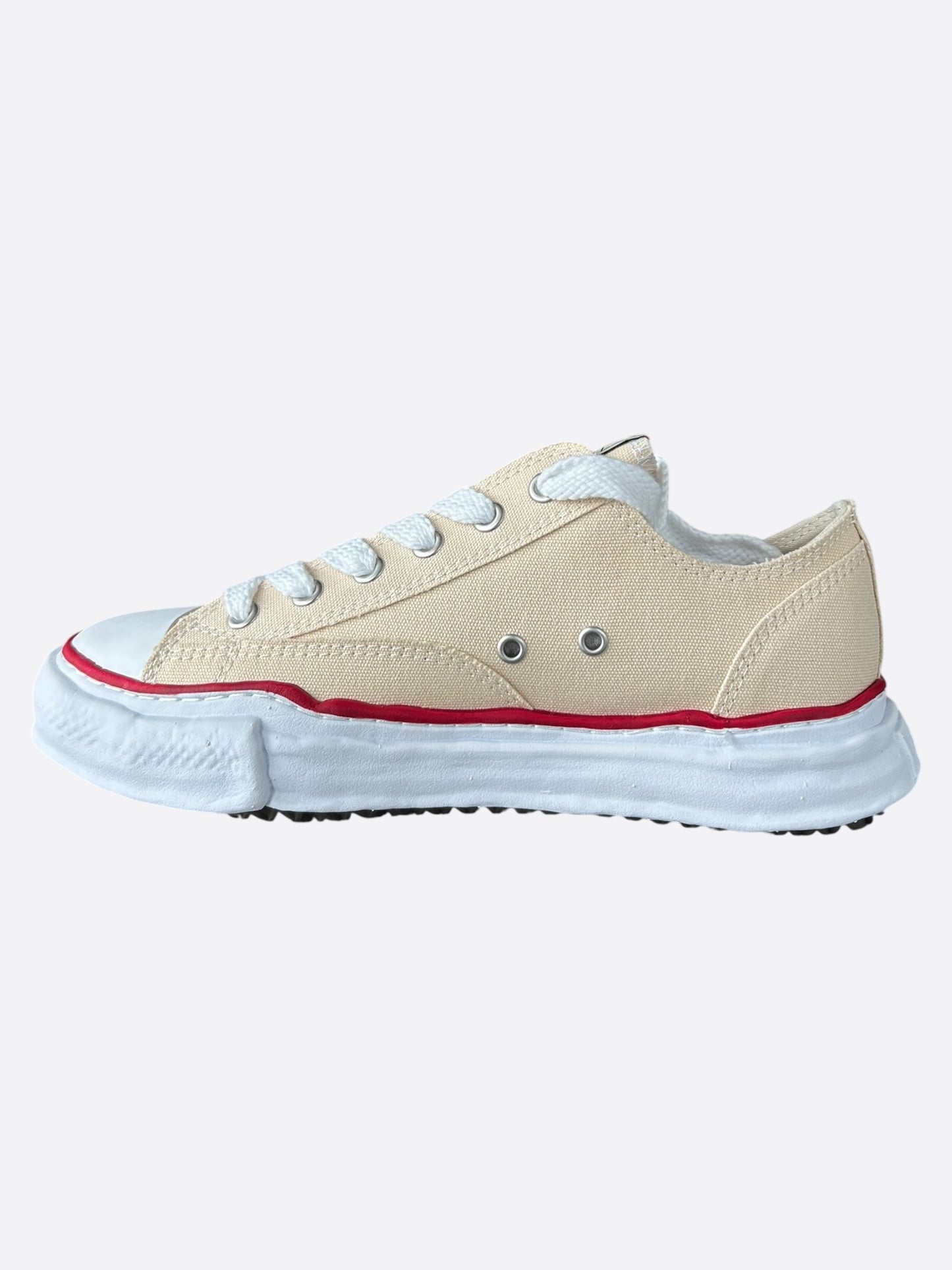 Maison Mihara Yasuhiro Beige & White Peterson Sneakers