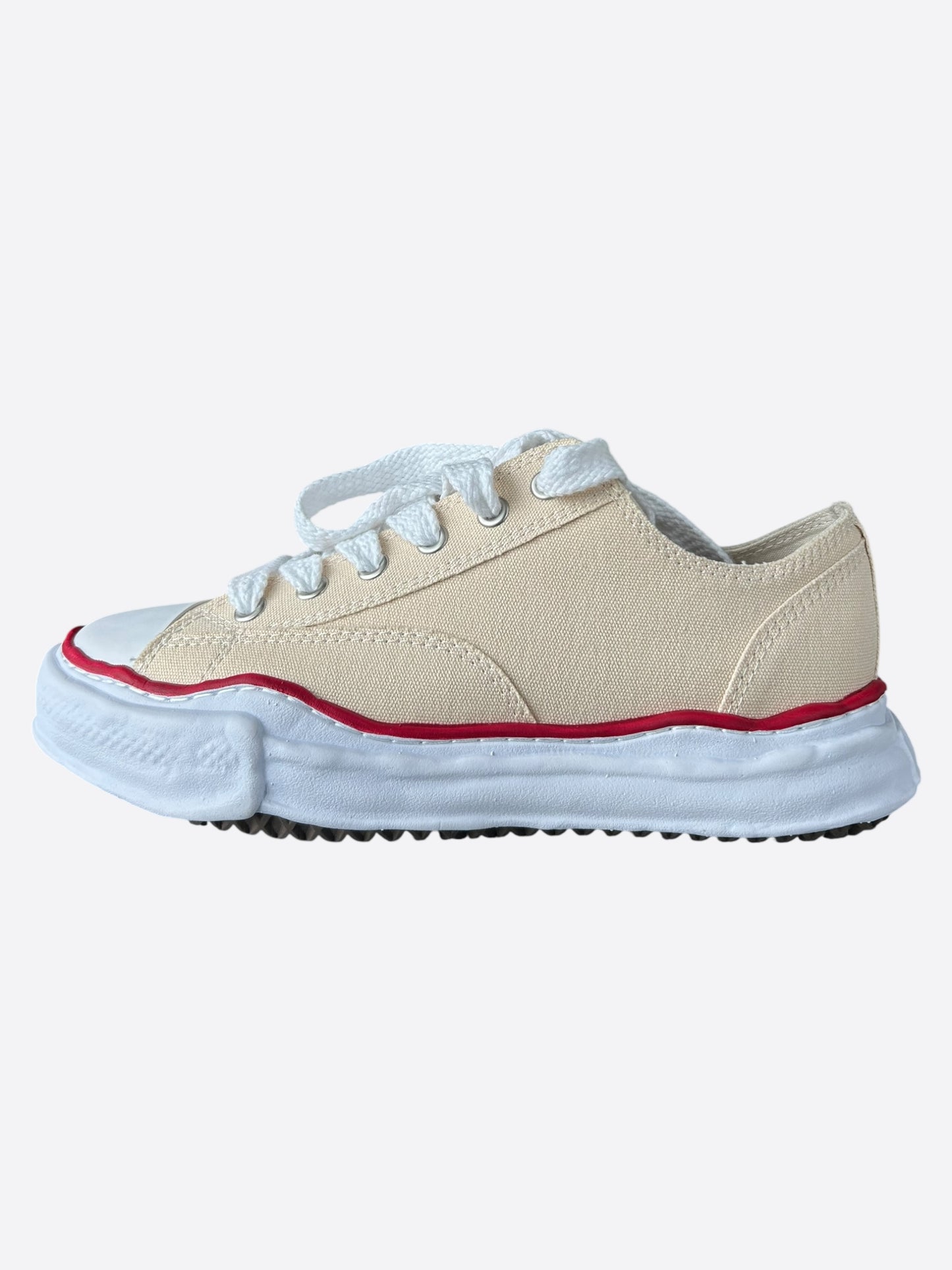 Maison Mihara Yasuhiro Beige & White Peterson Sneakers