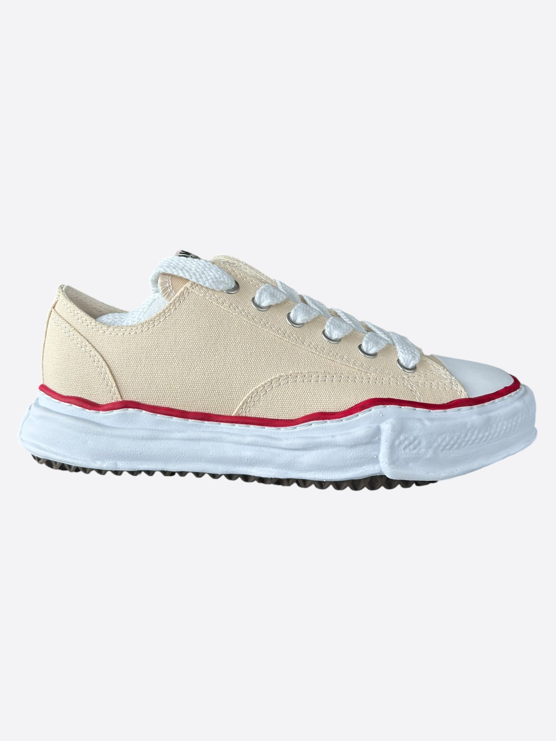 スニーカー MAISON MIHARA YASUHIRO Men Sneakers HA12FW719BROWN Beige Buy Maison Mihara Yasuhiro men beige wayne canvas sneakers