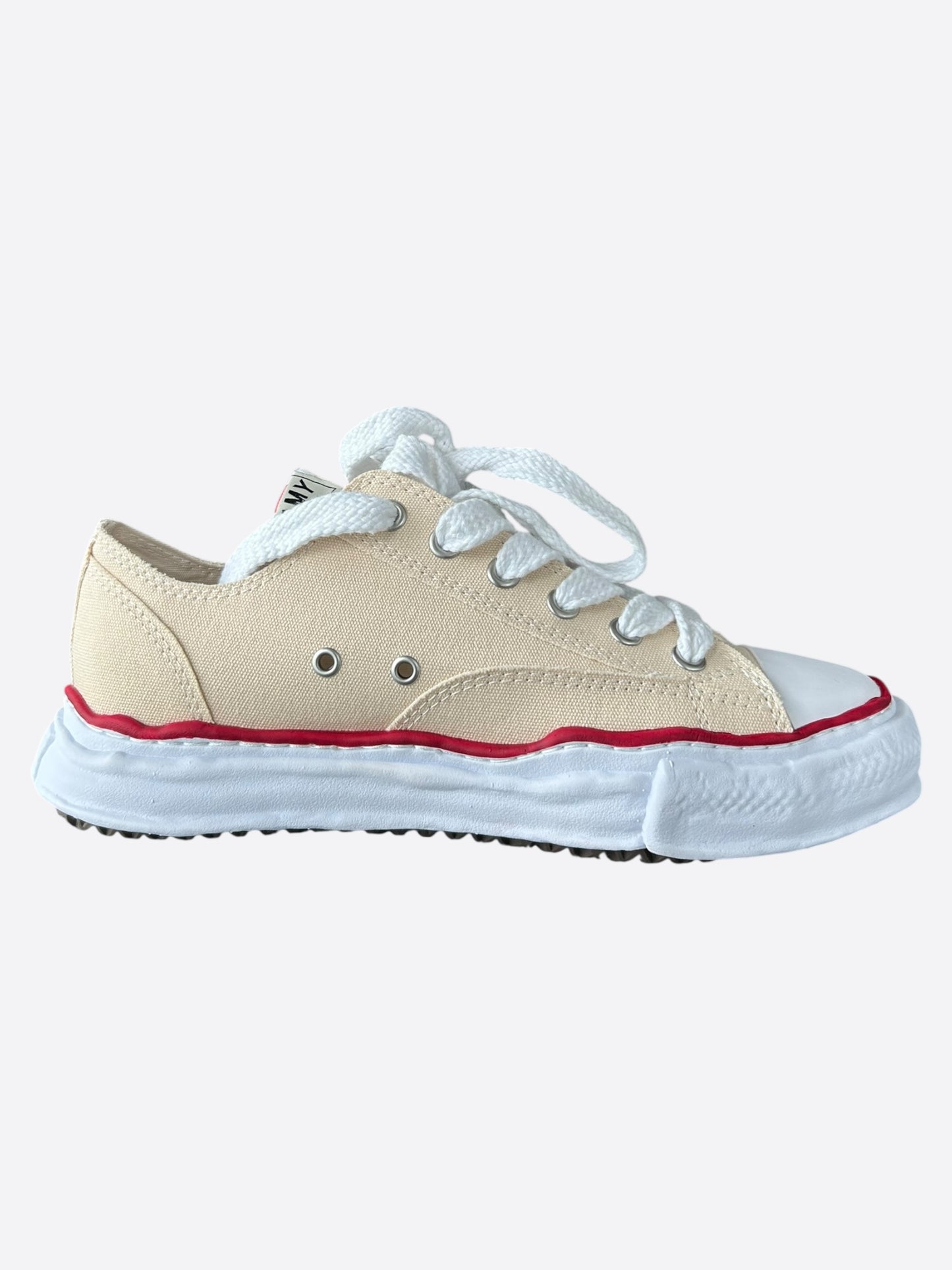 Maison Mihara Yasuhiro Beige & White Peterson Sneakers