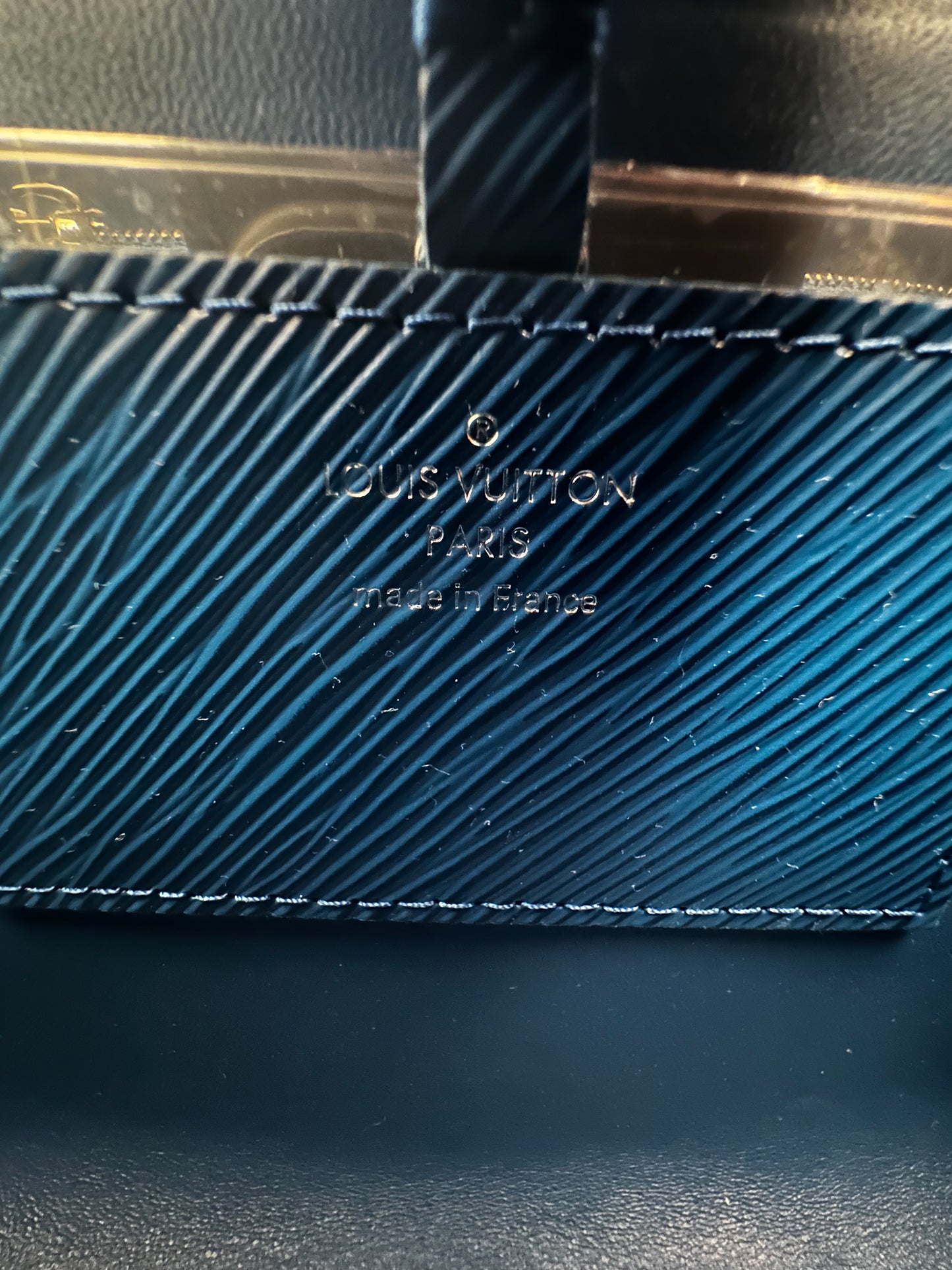 Louis Vuitton Blue EPI Twist PM