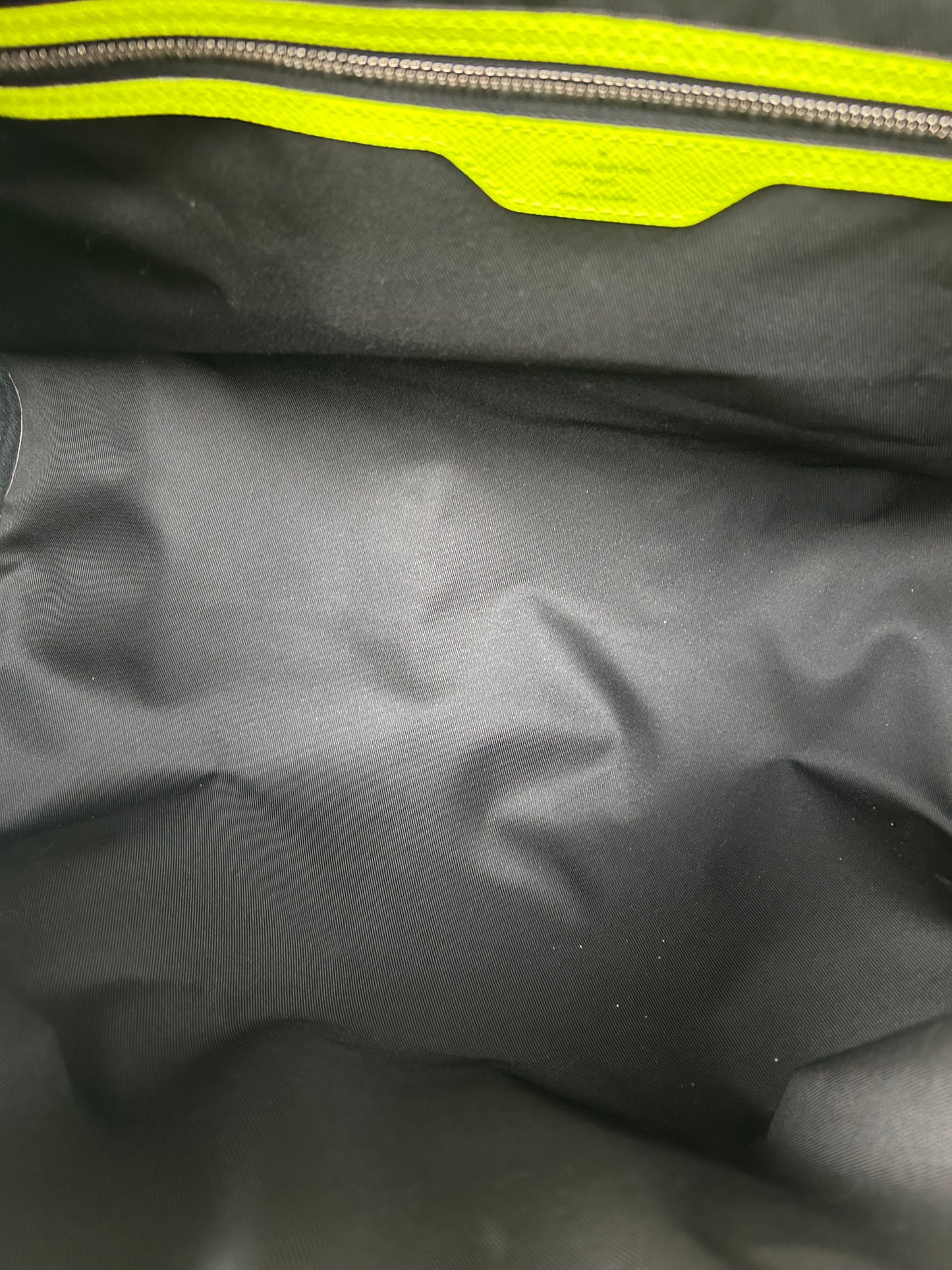 Louis Vuitton Yellow Taigarama Monogram Keepall 50