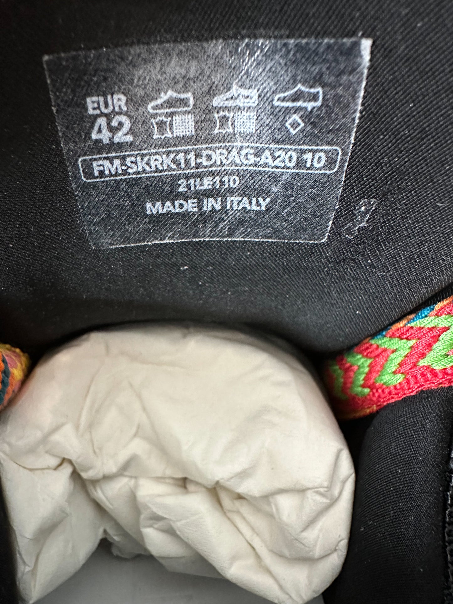 Lanvin Black Curb Oversized Sneakers