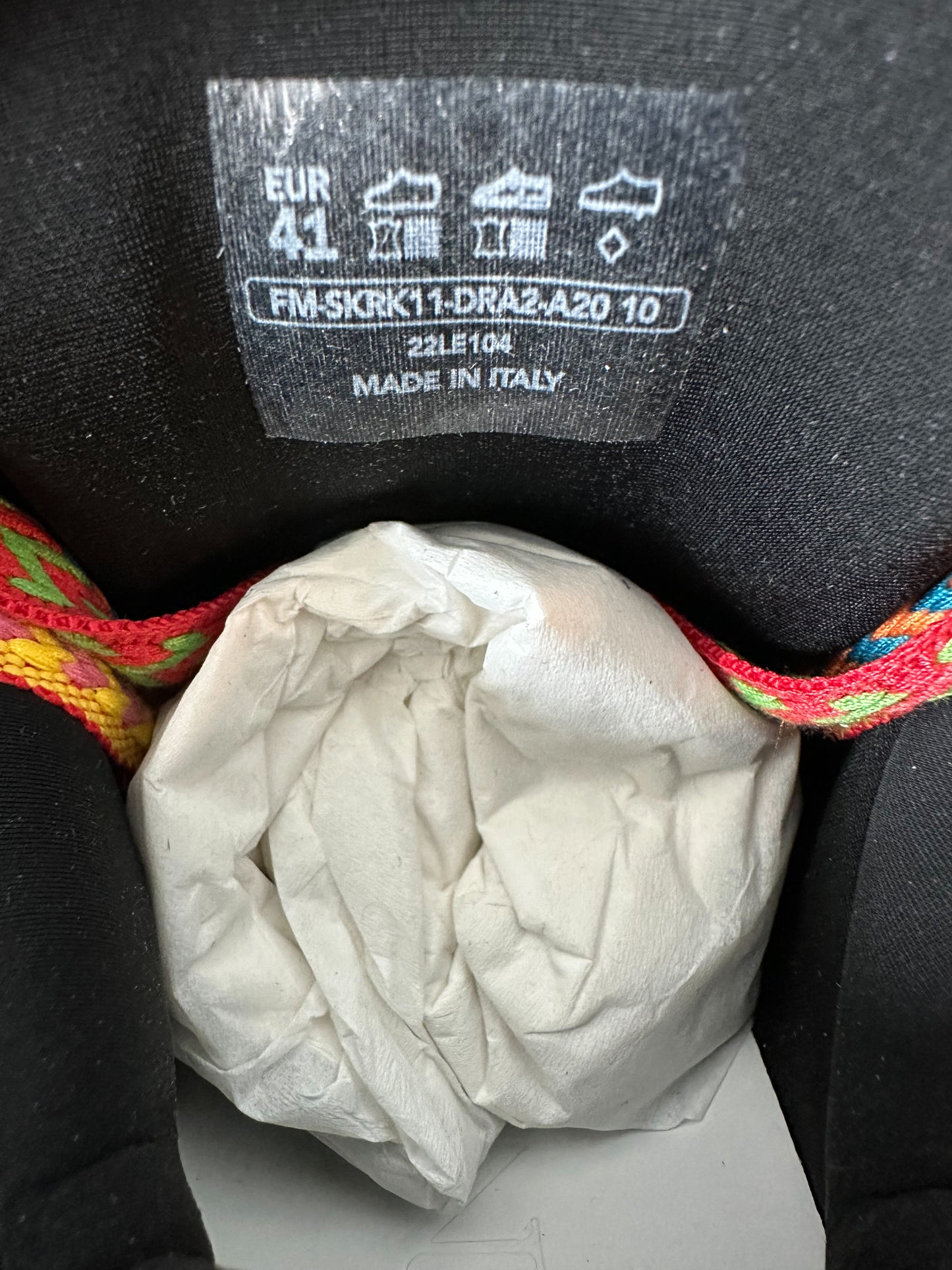 Lanvin Black Curb Oversized Sneakers