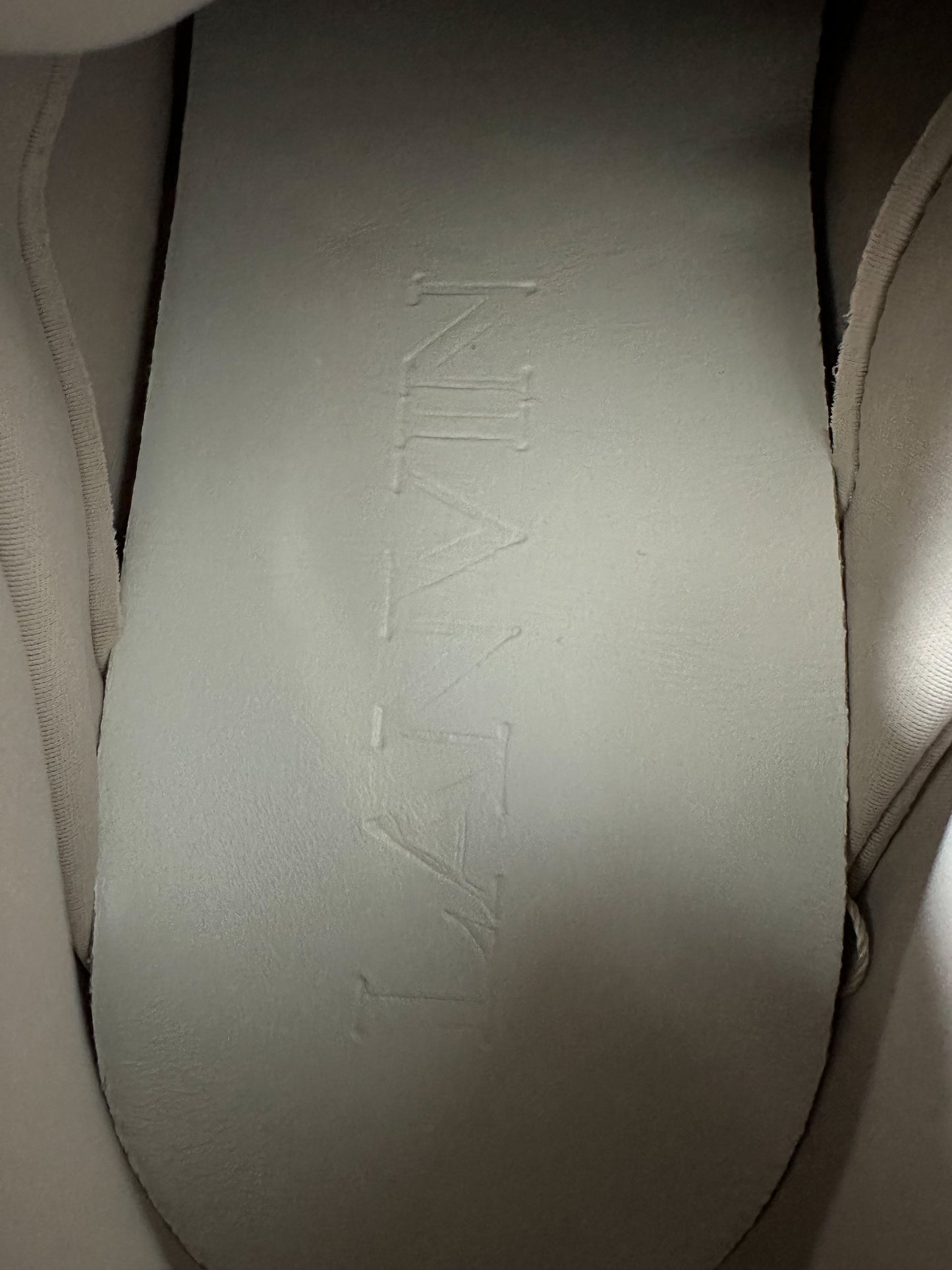 Lanvin Tan Curb Oversized Sneakers