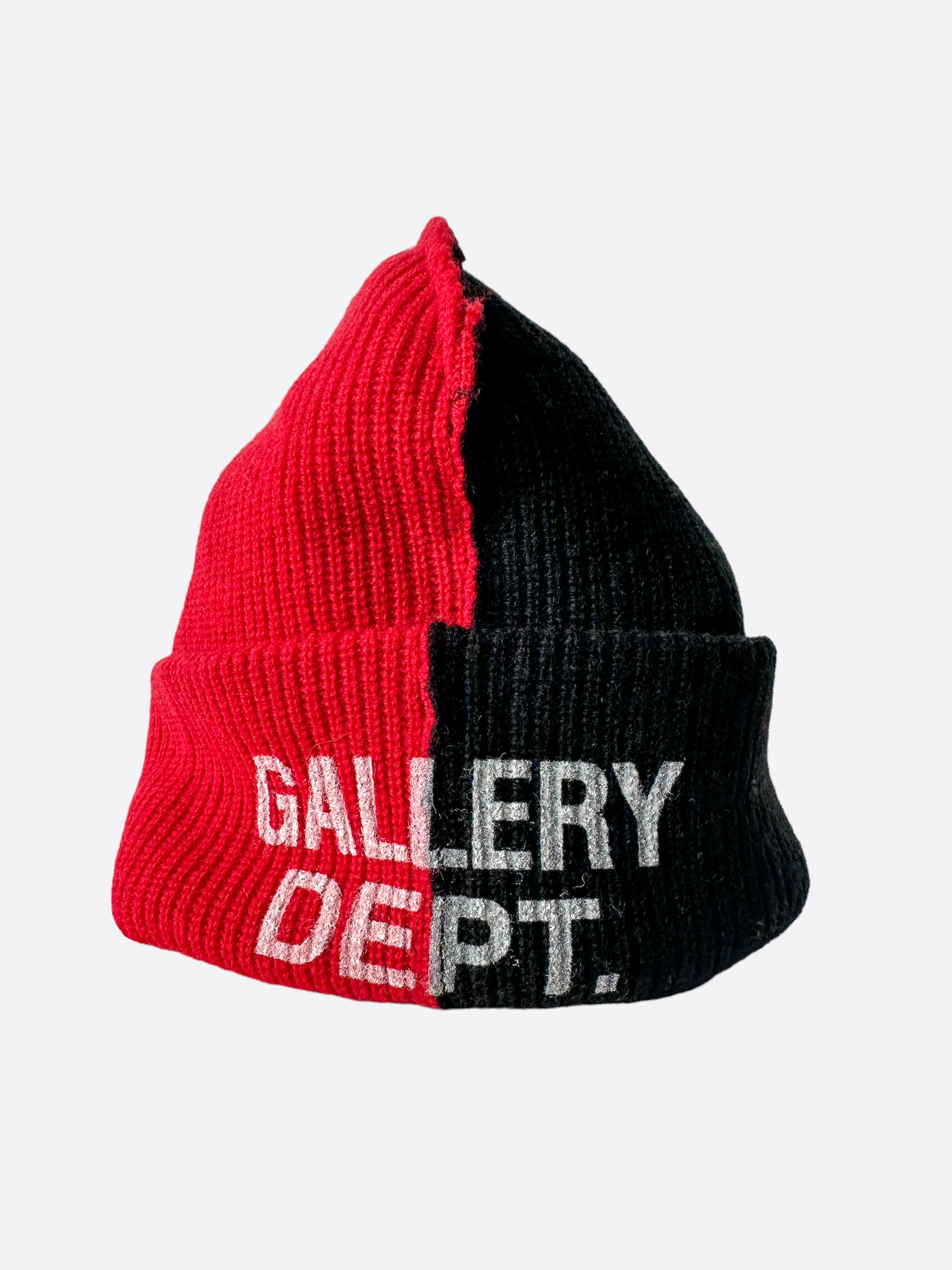Gallery Dept Black & Red Topanga Logo Beanie – Savonches