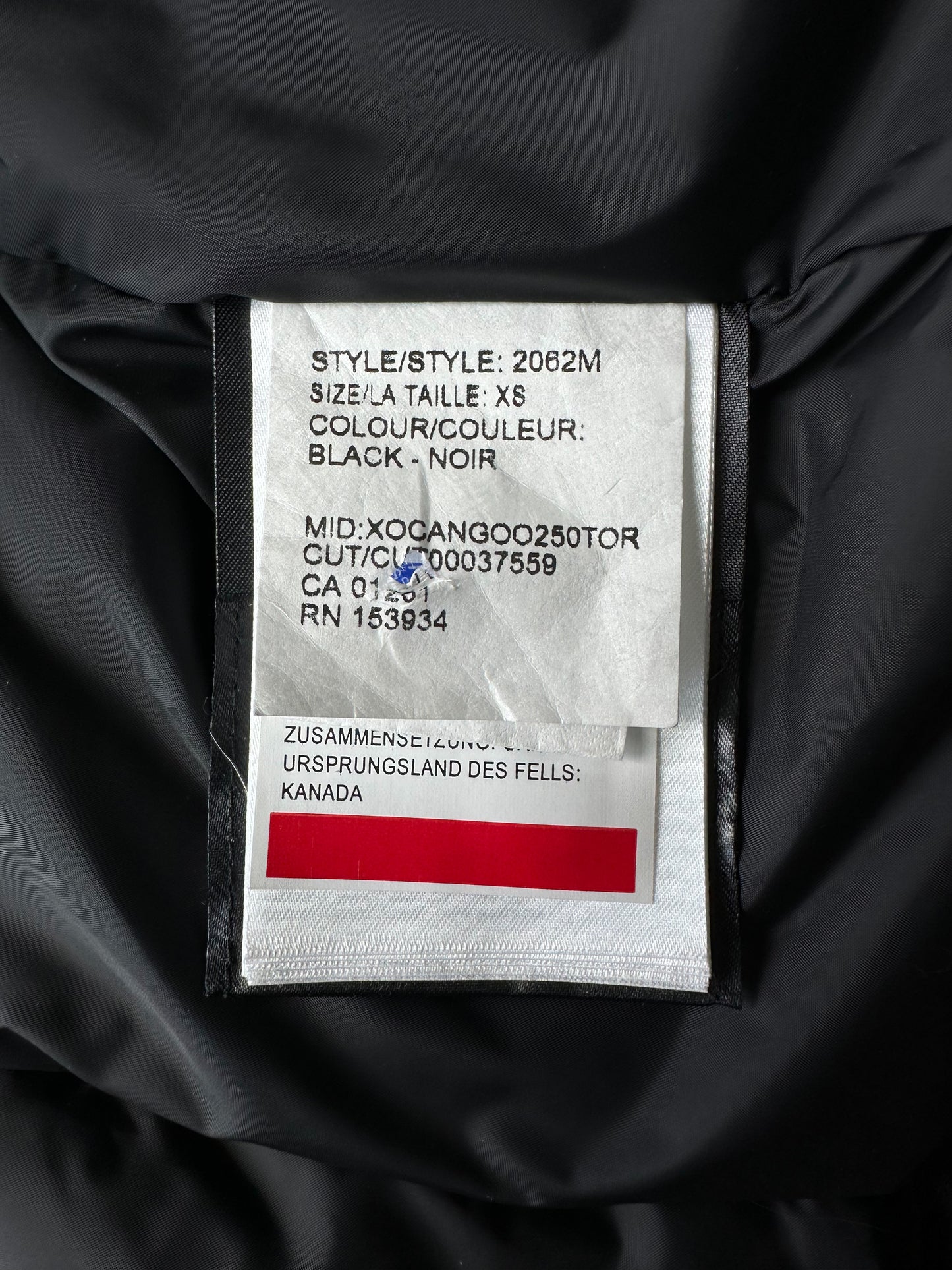 Canada Goose Black Langford Men's Jacket