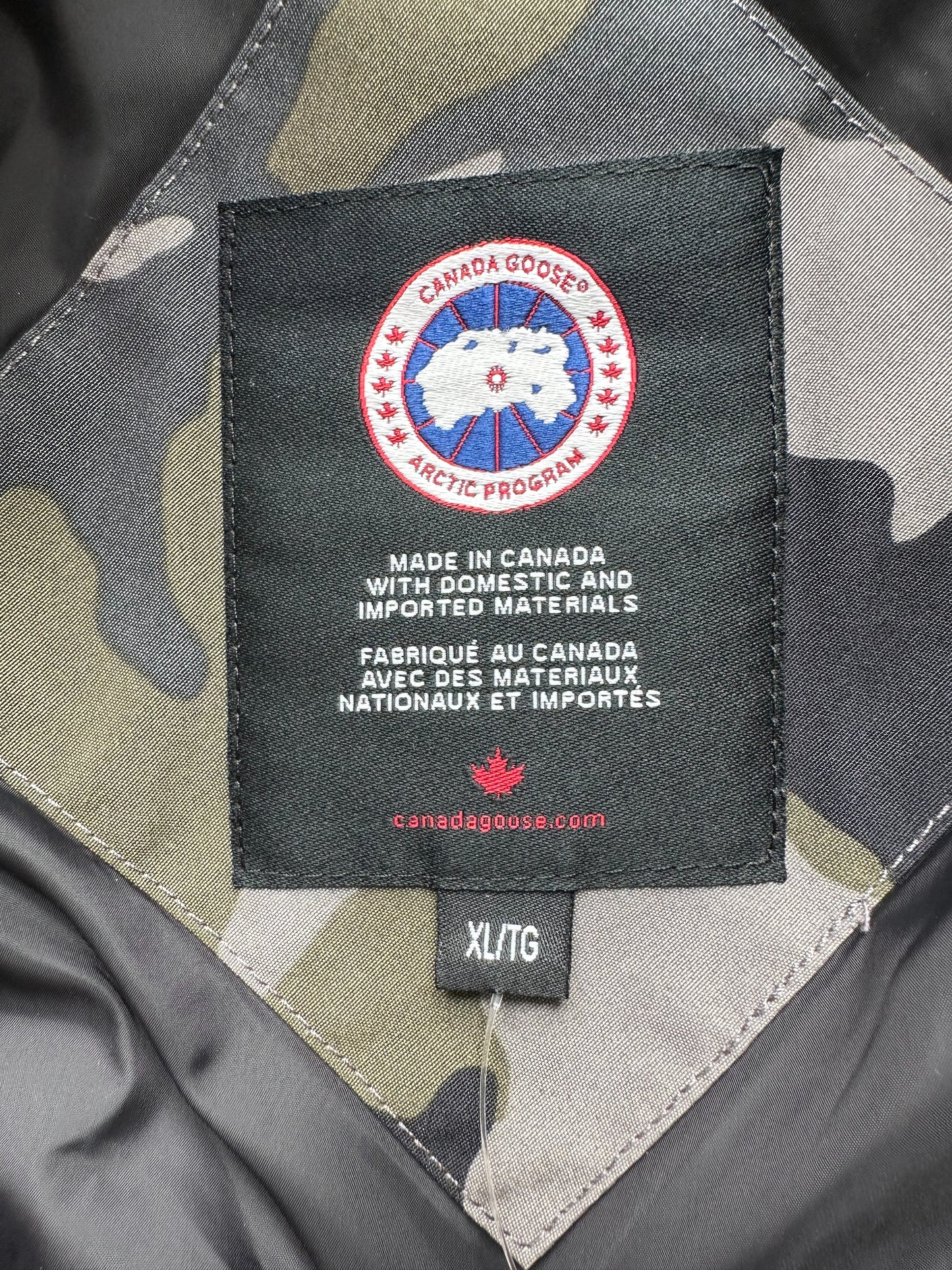 Canada Goose Green Camo Chelsea Women's Jacket