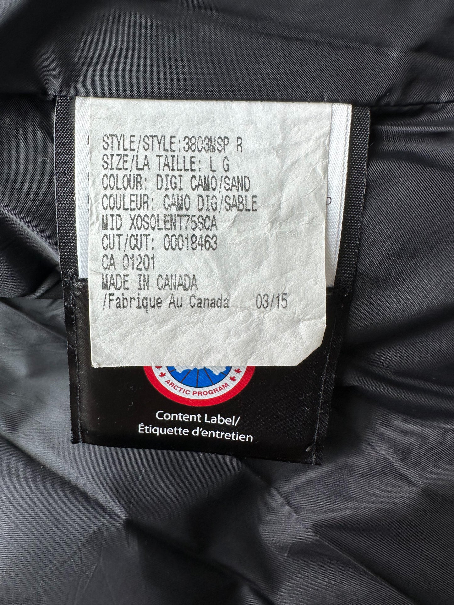 Canada Goose Sporting Life Exclusive Digital Camo Woodland Men's Jacket